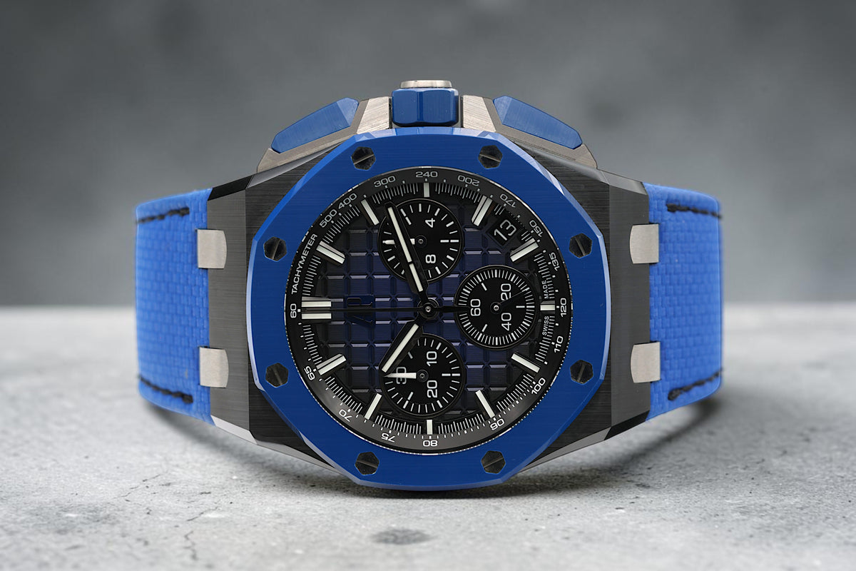 Audemars Piguet - Royal Oak Offshore Chronograph – Blue – 26420CE.OO.A043VE.01 – 2023