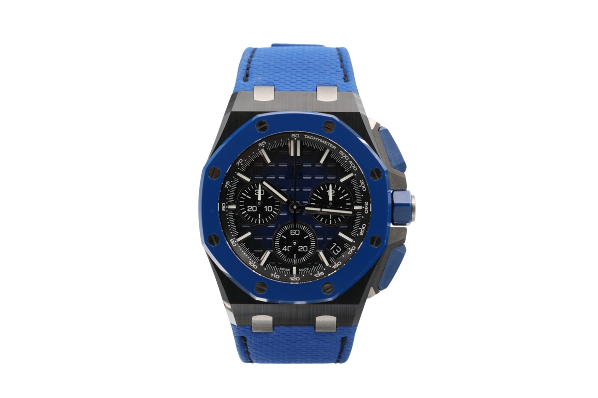 Audemars Piguet - Royal Oak Offshore Chronograph – Blue – 26420CE.OO.A043VE.01 – 2023
