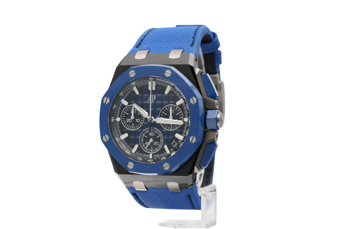 Audemars Piguet - Royal Oak Offshore Chronograph – Blue – 26420CE.OO.A043VE.01 – 2023