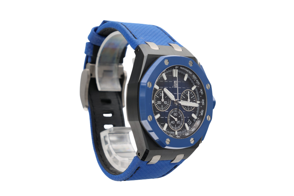 Audemars Piguet - Royal Oak Offshore Chronograph – Blue – 26420CE.OO.A043VE.01 – 2023