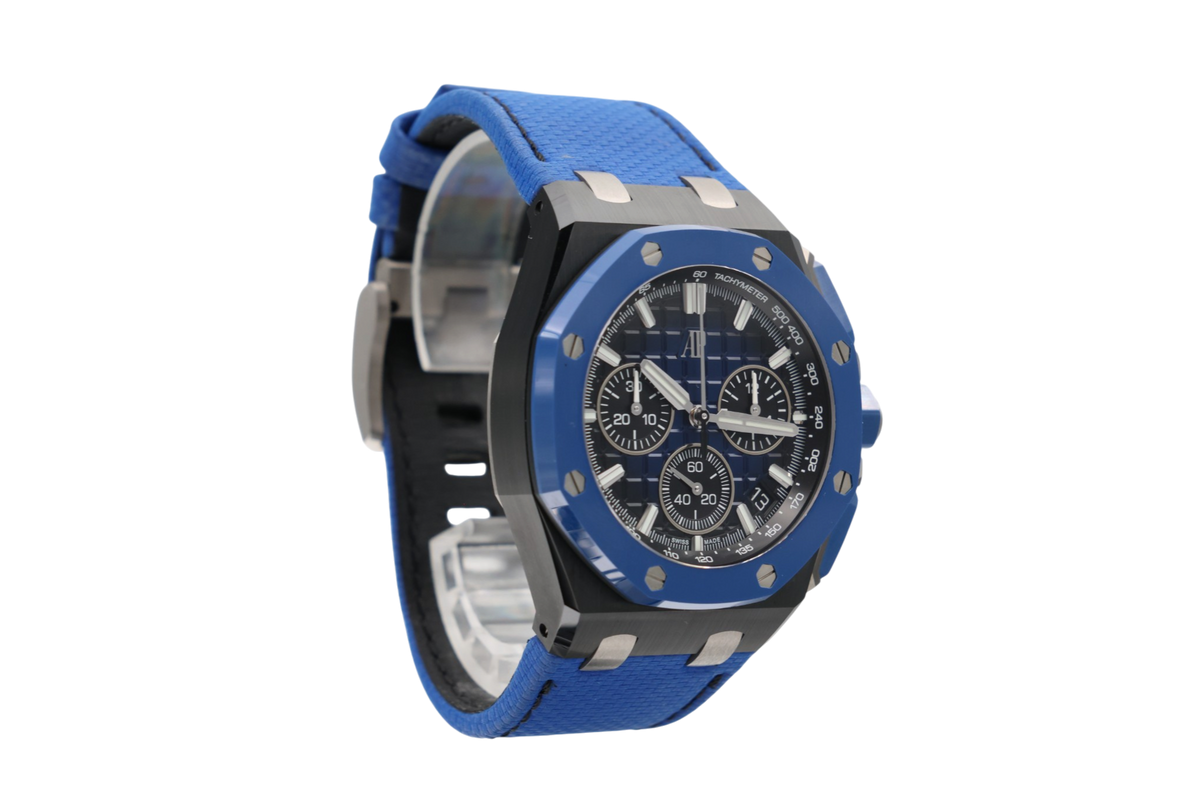 Audemars Piguet - Royal Oak Offshore Chronograph – Blue – 26420CE.OO.A043VE.01 – 2023