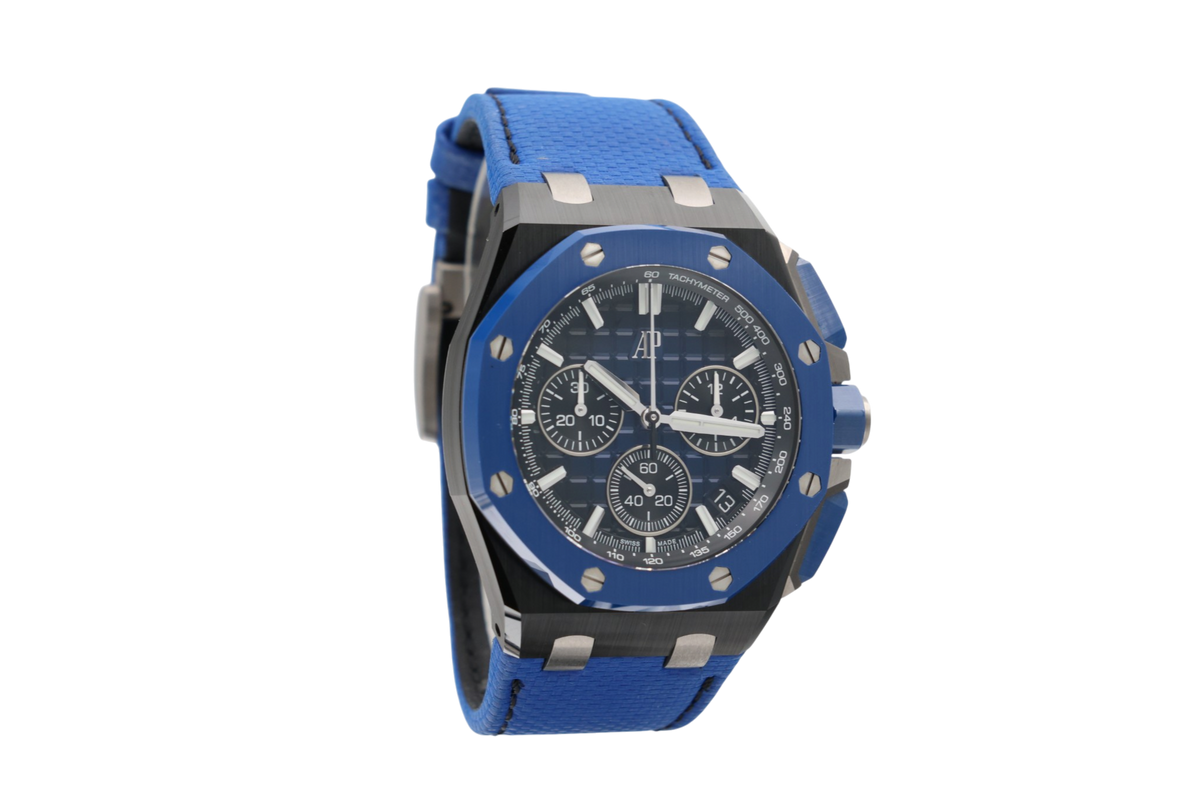 Audemars Piguet - Royal Oak Offshore Chronograph – Blue – 26420CE.OO.A043VE.01 – 2023