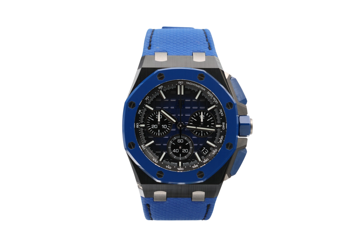 Audemars Piguet - Royal Oak Offshore Chronograph – Blue – 26420CE.OO.A043VE.01 – 2023