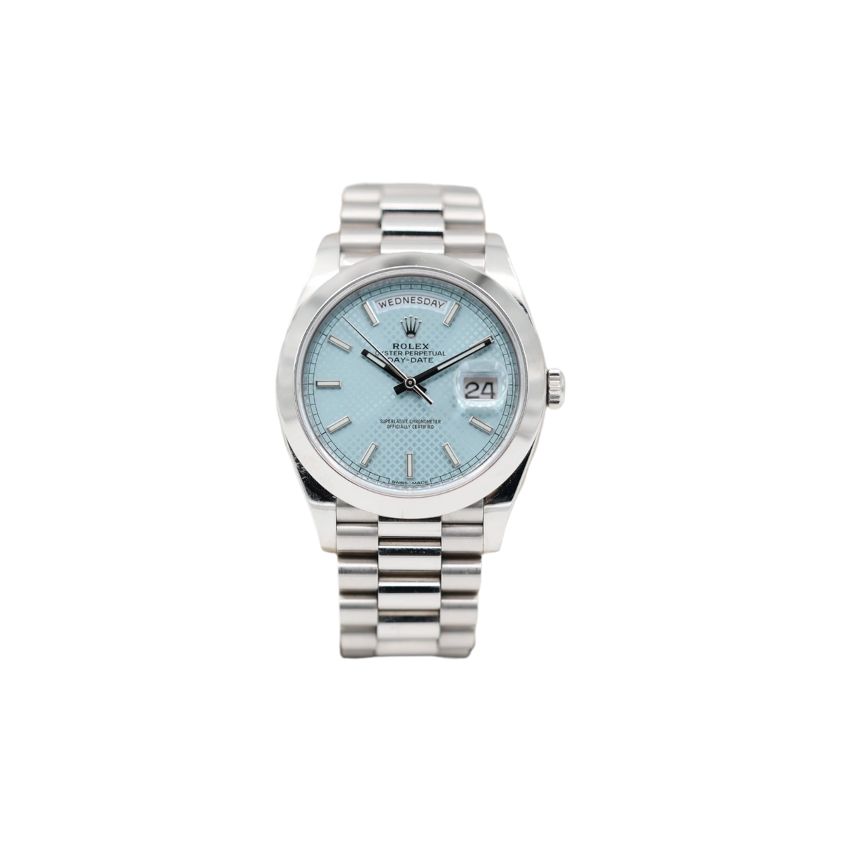 Rolex - Day-Date - Ice Blue Motif Dial - 228206 - 2019