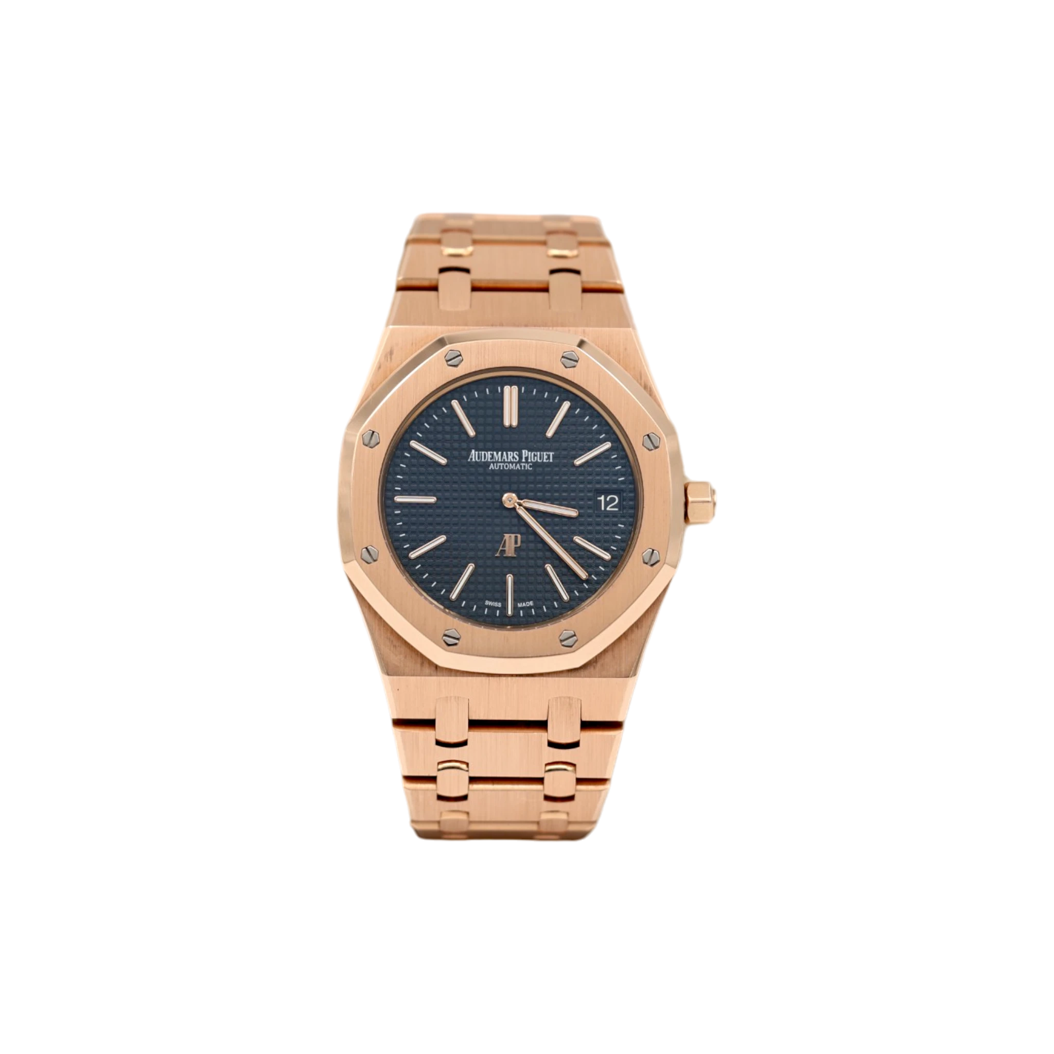 Audemars Piguet - Royal Oak - Blue Dial - 15202OR - 2016