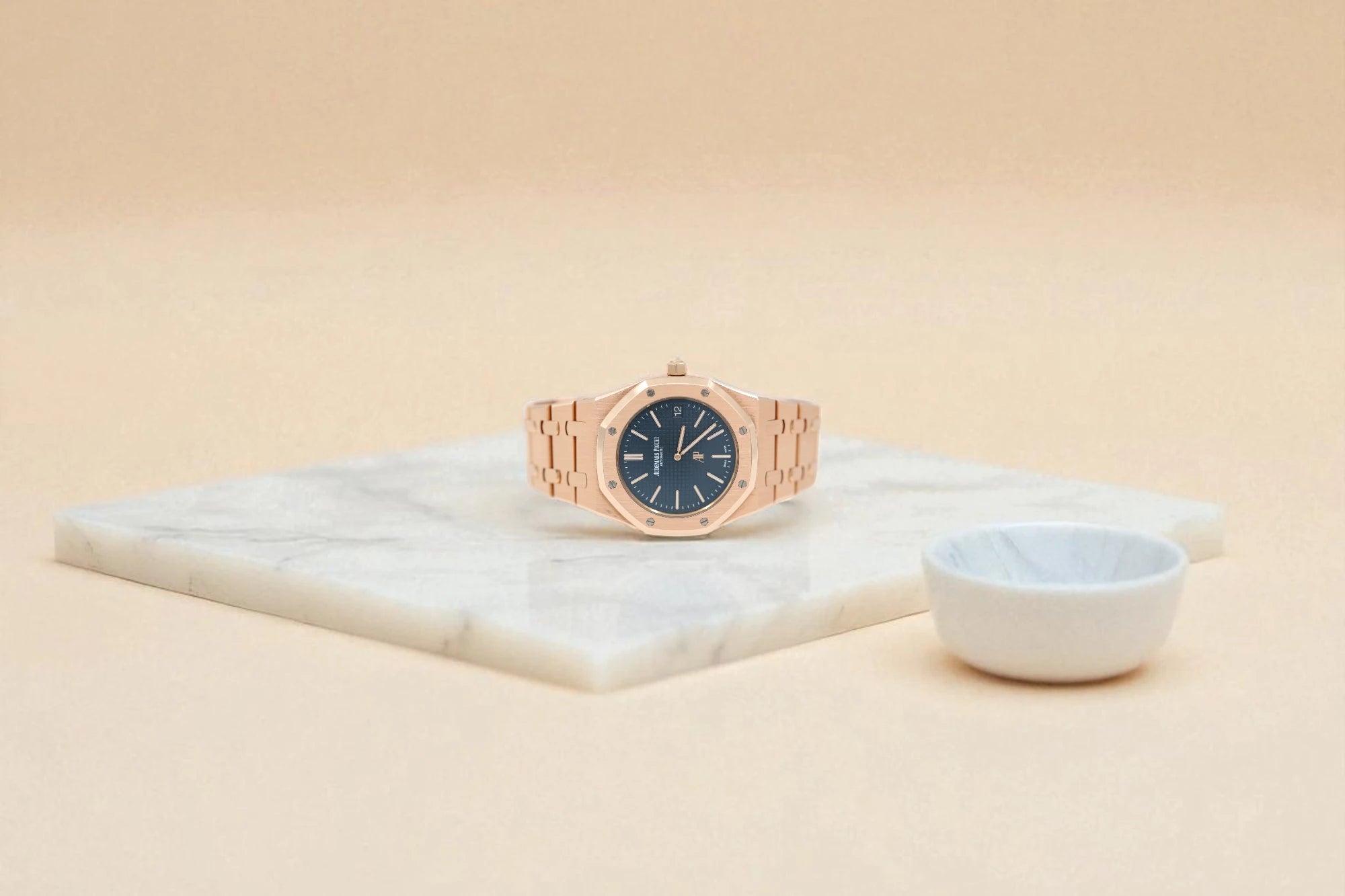 Audemars Piguet - Royal Oak - Blue Dial - 15202OR - 2016