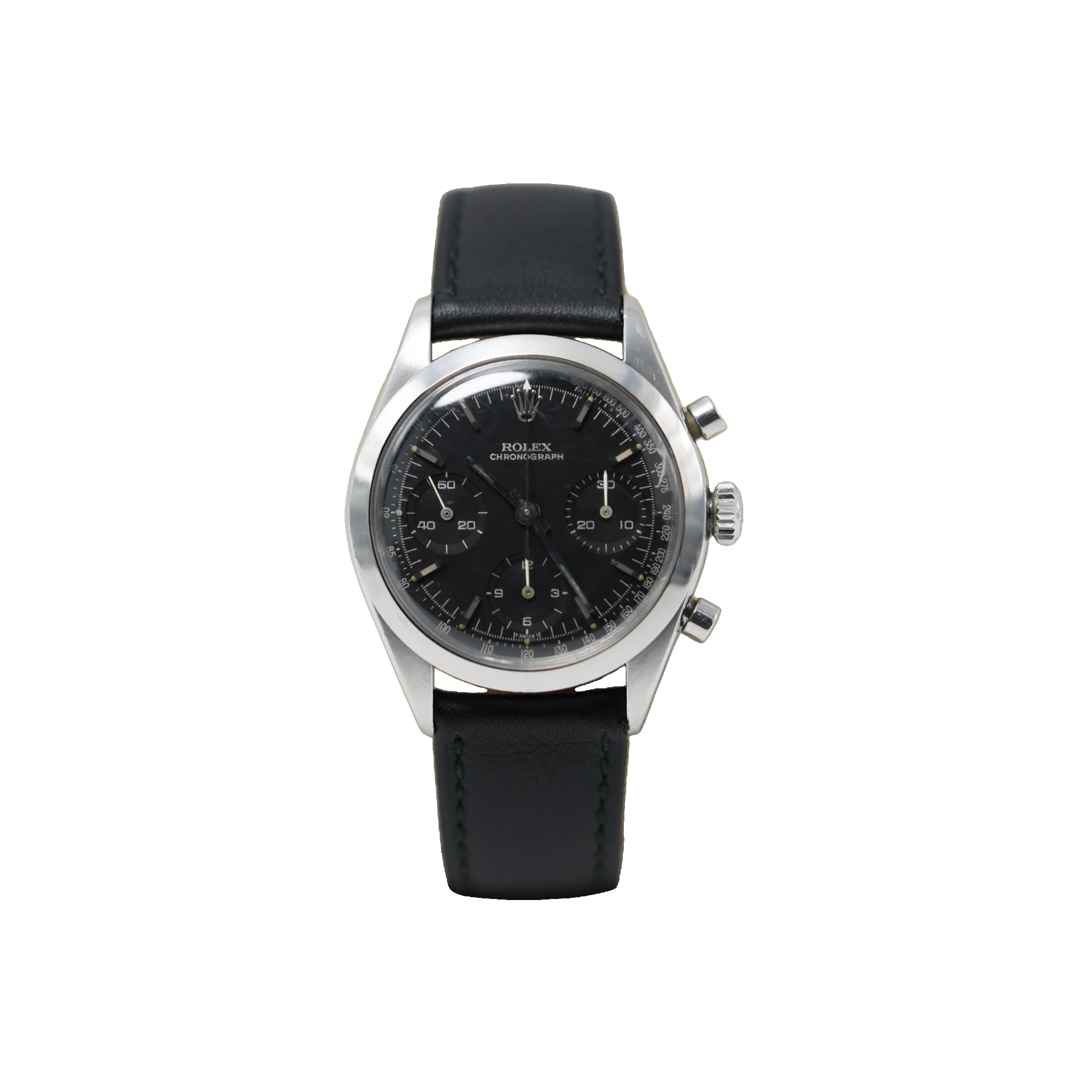 Rolex - Pre-Daytona Chronograph - Black Dial - 6238
