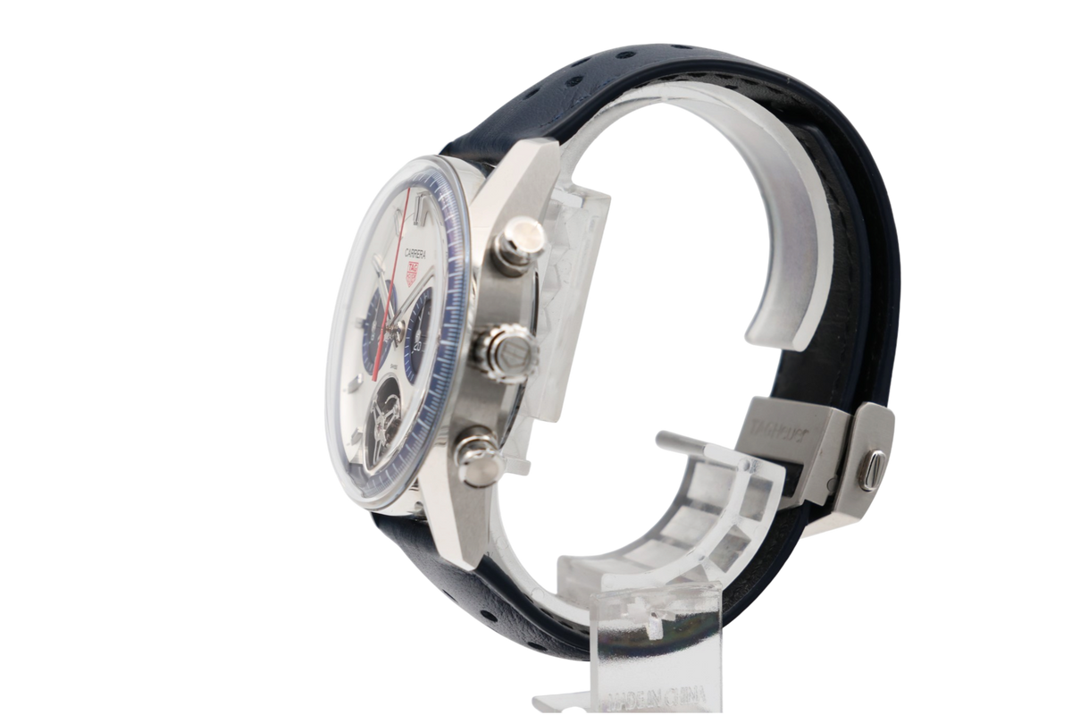 TAG Heuer - Carrera Chronograph Tourbillon – Silver – CBS5013.EB0375