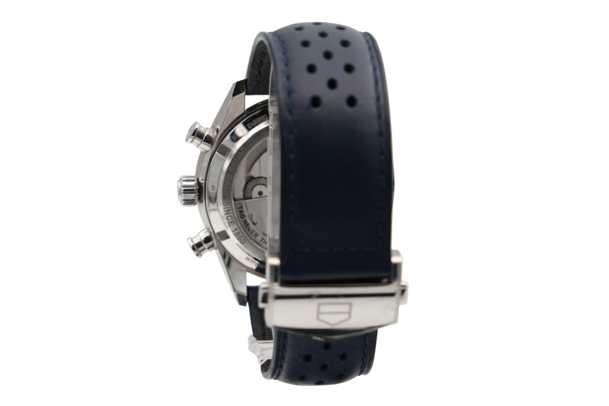 TAG Heuer - Carrera Chronograph Tourbillon – Silver – CBS5013.EB0375