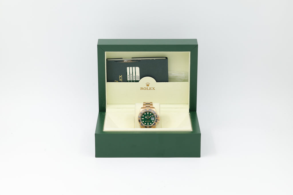 Rolex - GMT Master II – "Anniversary Green Dial" – 116718 – 2011