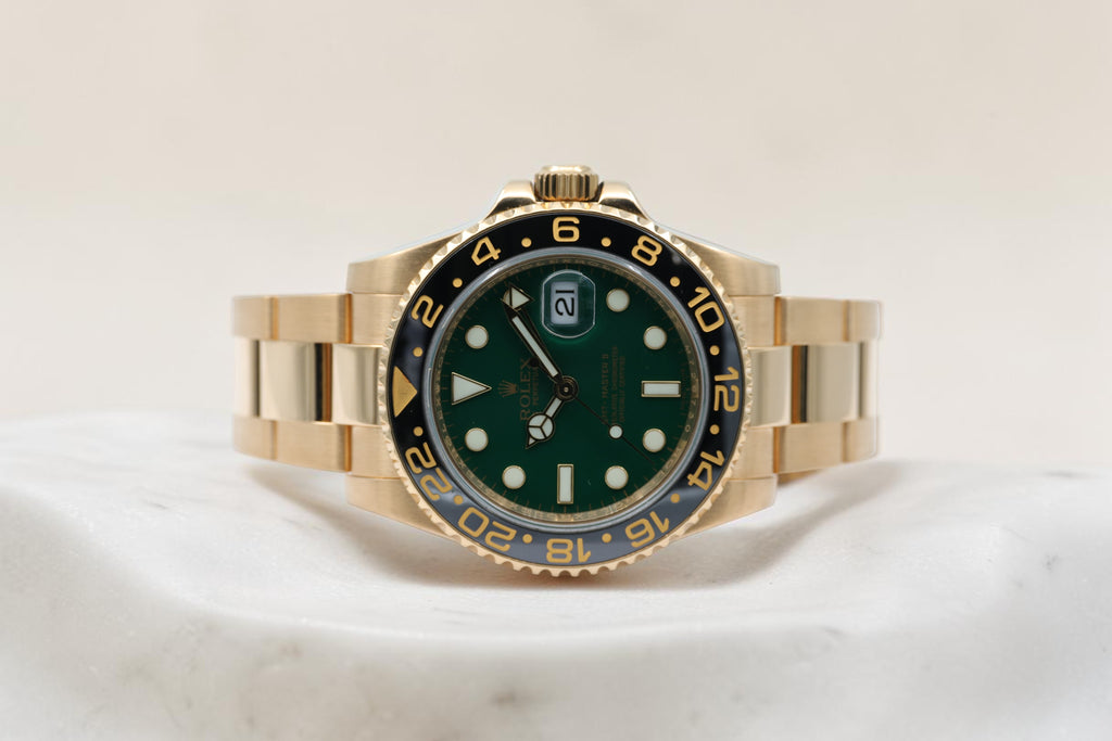 Rolex - GMT Master II – "Anniversary Green Dial" – 116718 – 2011