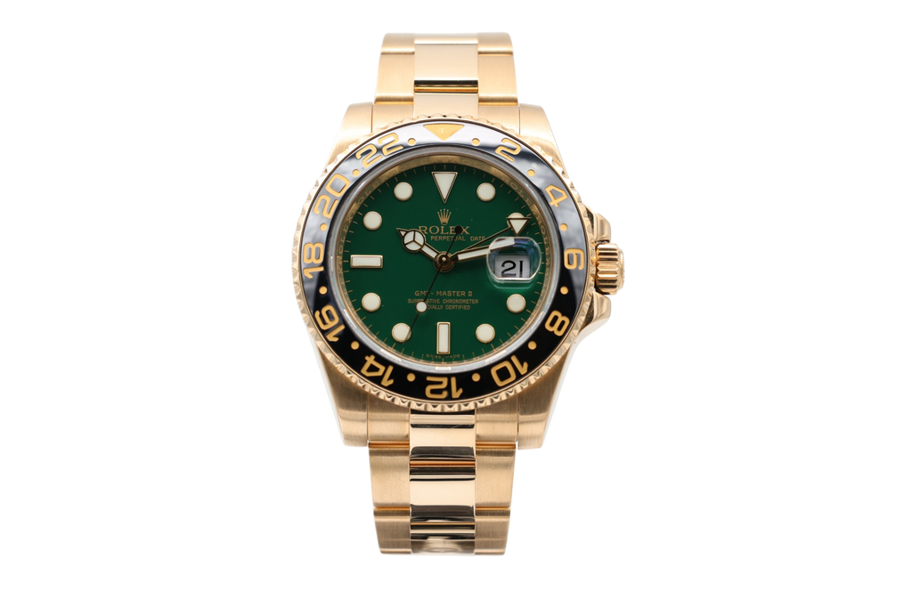 Rolex - GMT Master II – "Anniversary Green Dial" – 116718 – 2011
