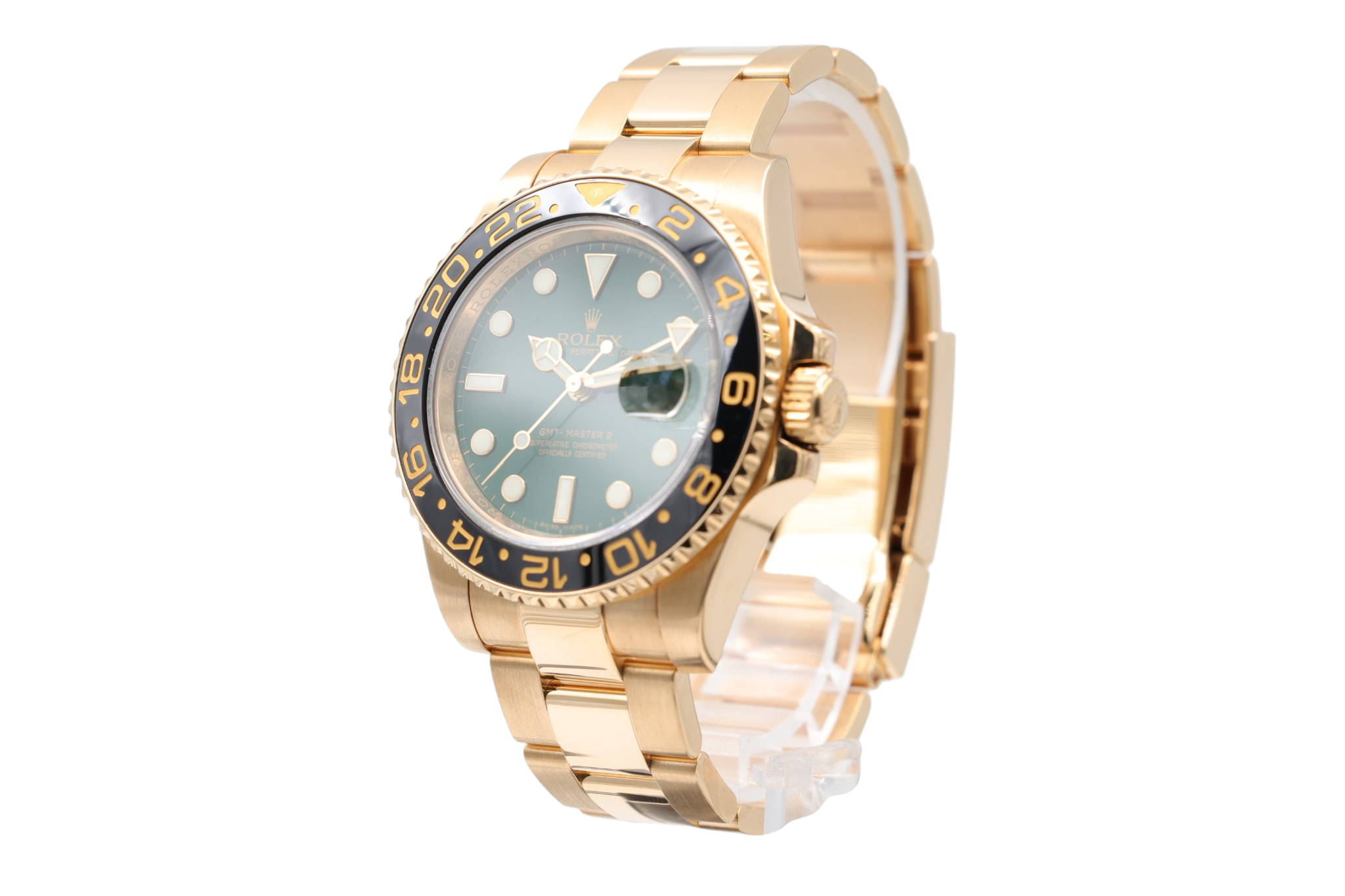 Rolex - GMT Master II – "Anniversary Green Dial" – 116718 – 2011
