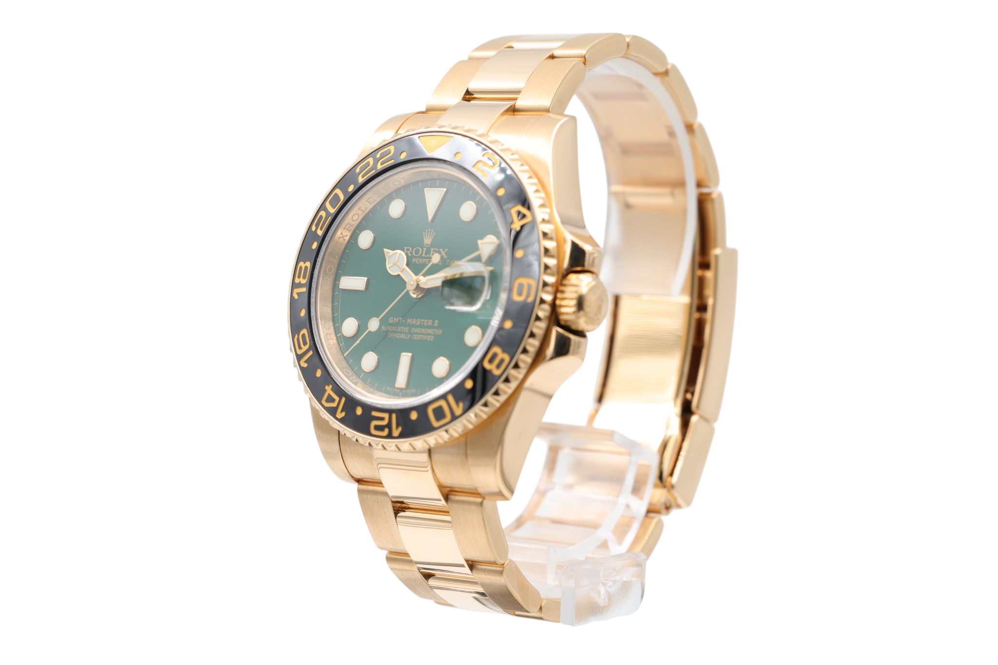 Rolex - GMT Master II – "Anniversary Green Dial" – 116718 – 2011