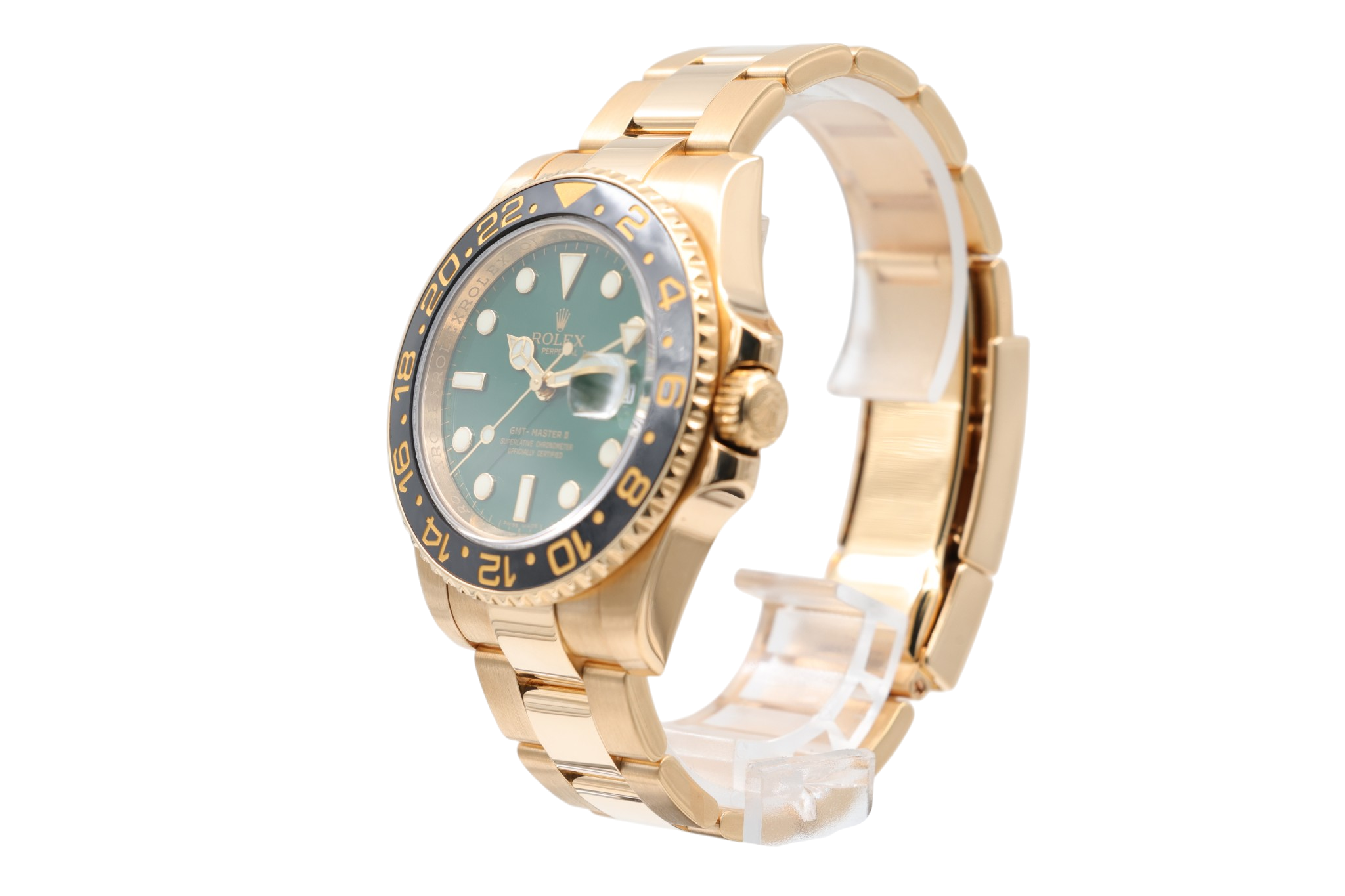 Rolex - GMT Master II – "Anniversary Green Dial" – 116718 – 2011
