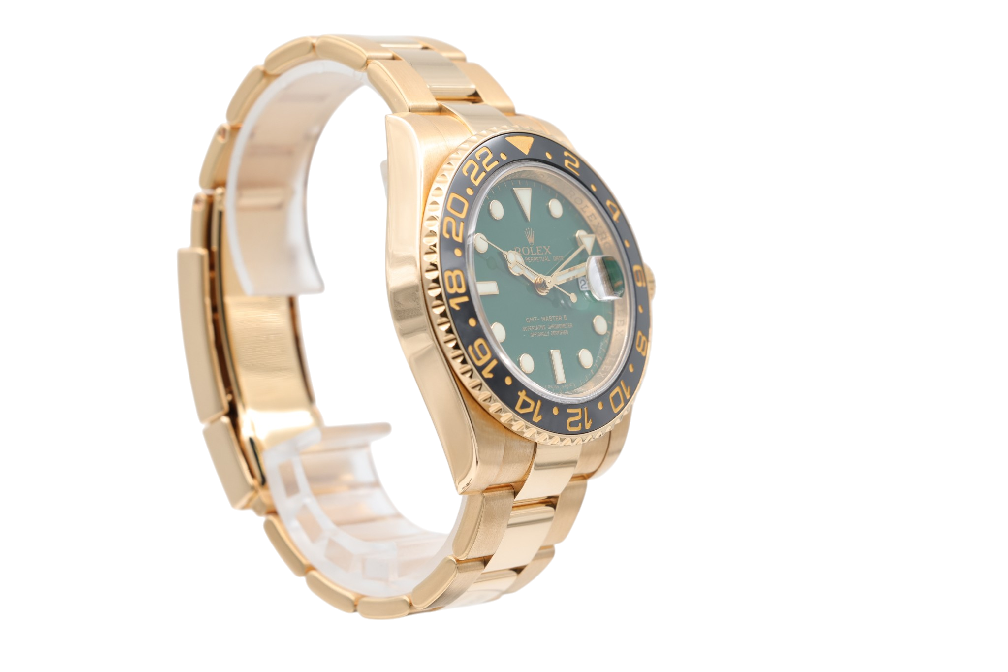 Rolex - GMT Master II – "Anniversary Green Dial" – 116718 – 2011