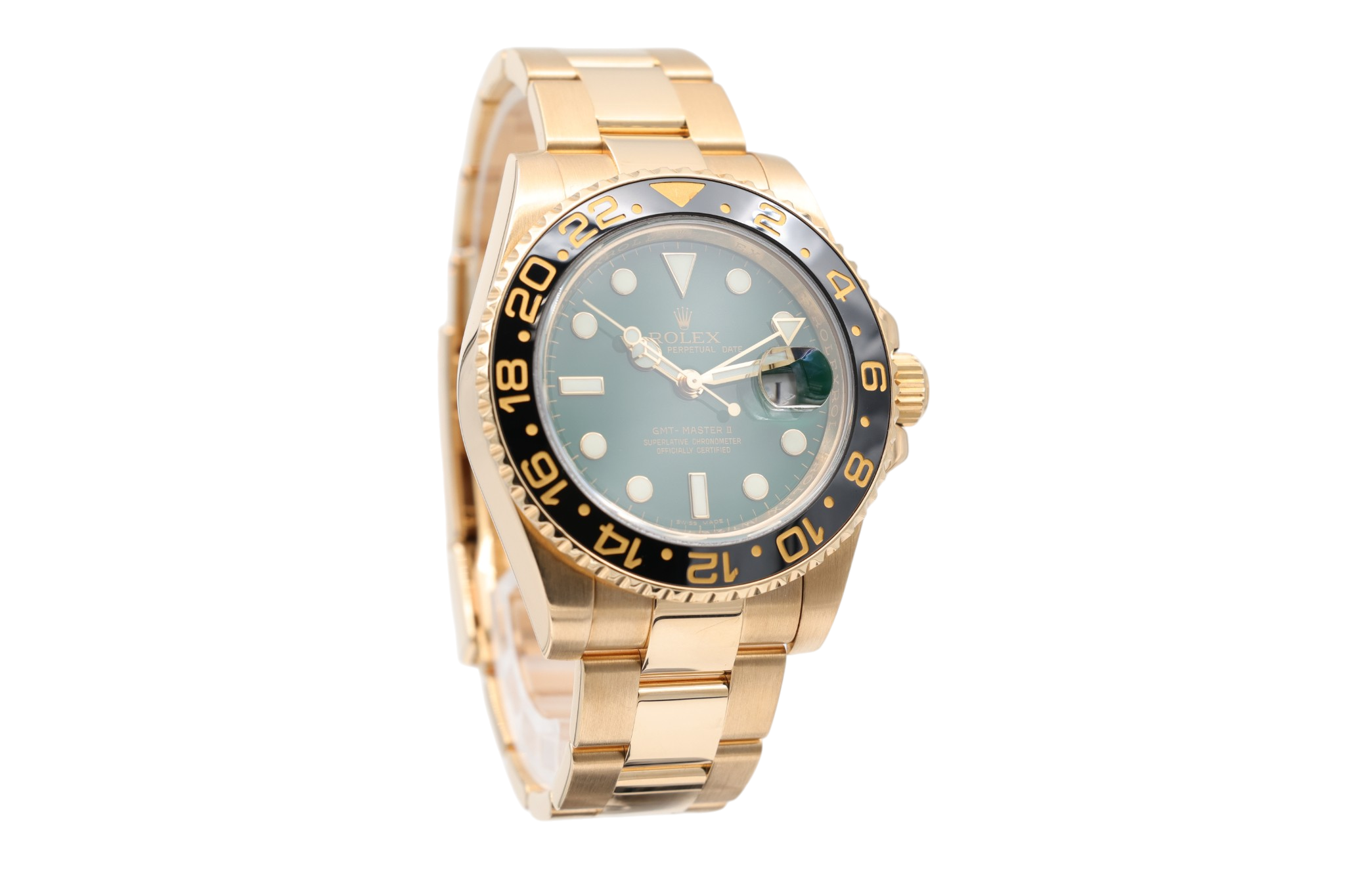 Rolex - GMT Master II – "Anniversary Green Dial" – 116718 – 2011