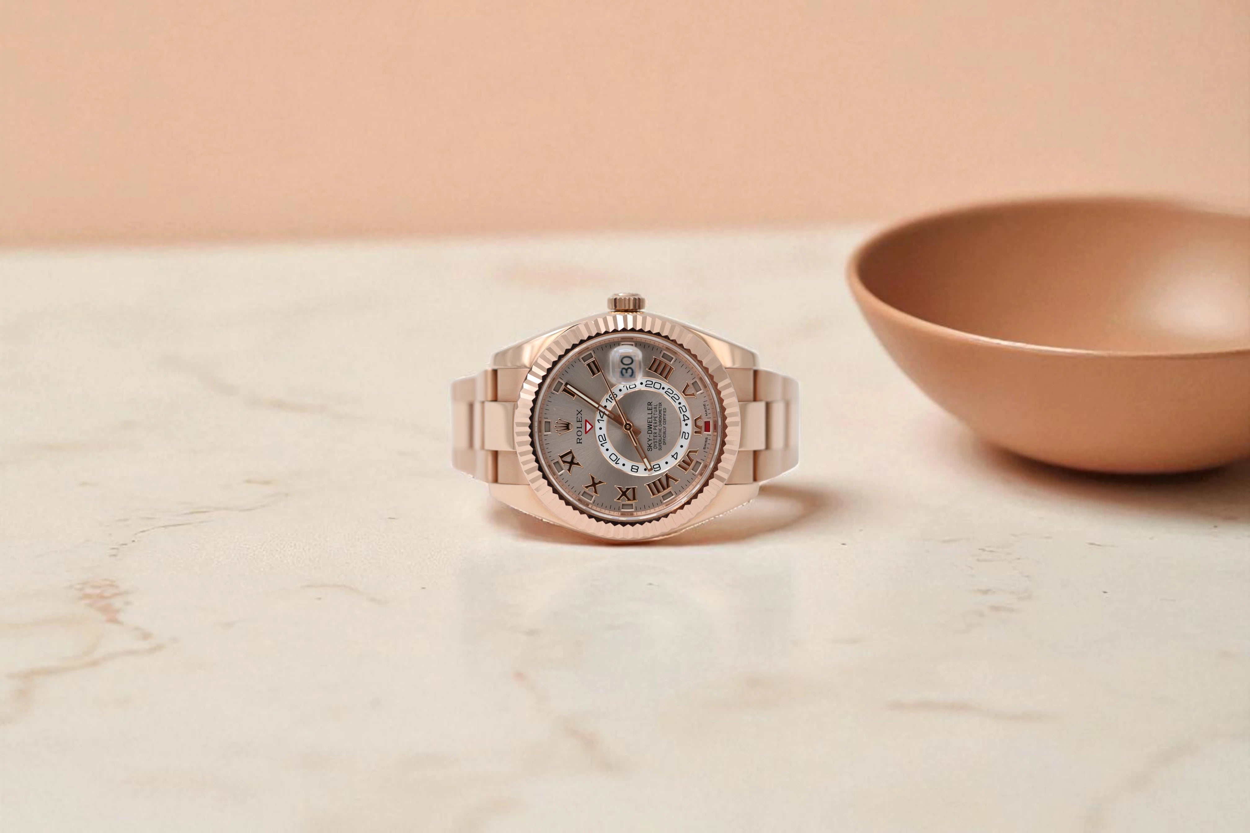 Rolex - Sky-Dweller - Sundust Roman Dial - 326935 - 2015