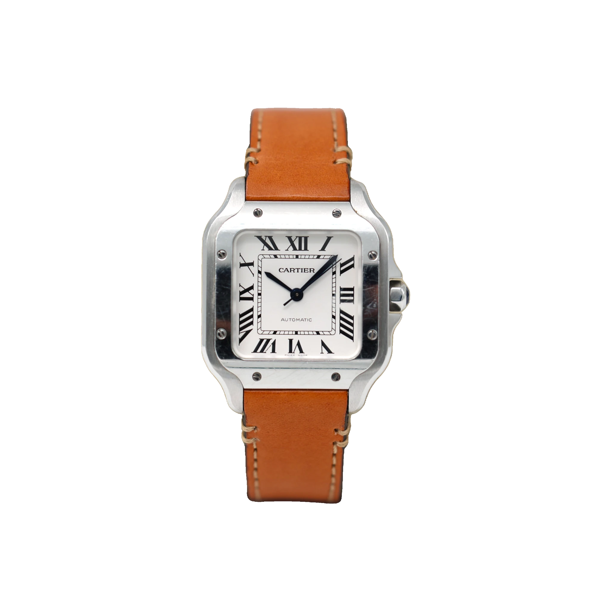 Cartier - Santos Dumont - White Dial - 4075