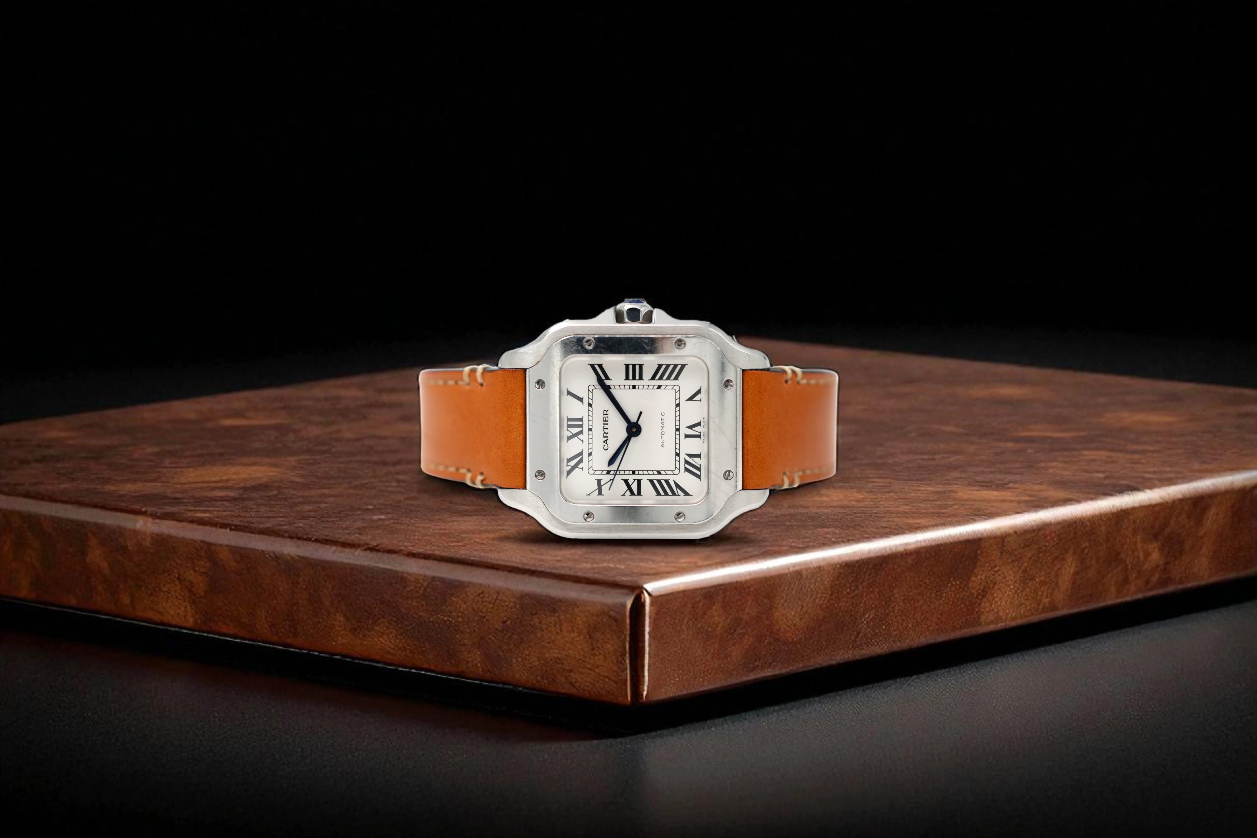Cartier - Santos Dumont - White Dial - 4075