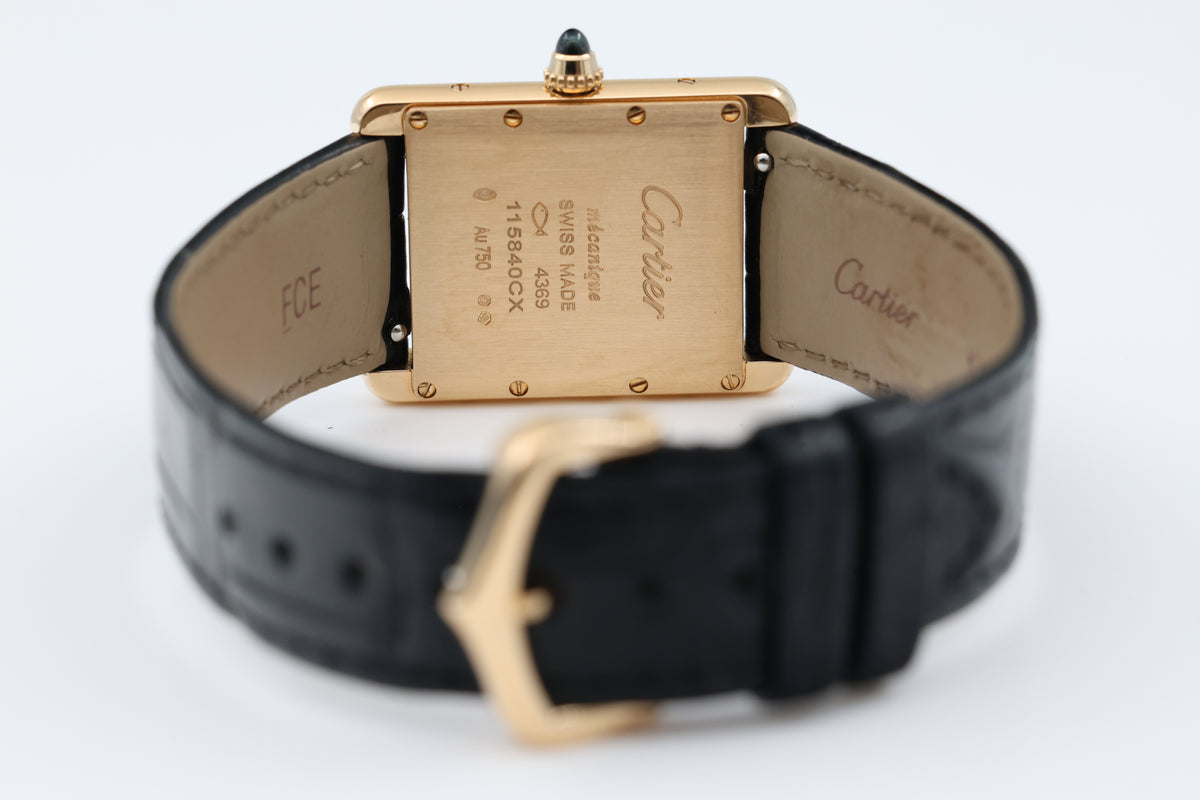 Cartier - Tank – Black – WGTA0091 – 2022