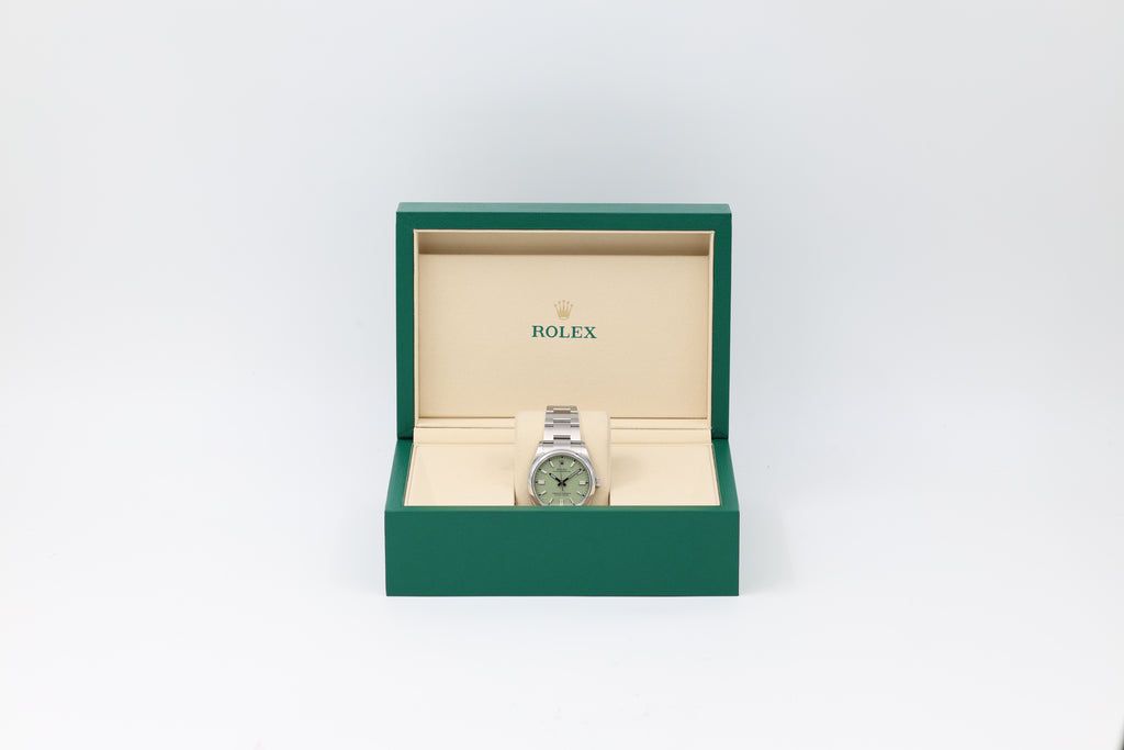 Rolex - Oyster Perpetual - Pistachio Dial - 126000 - 2025