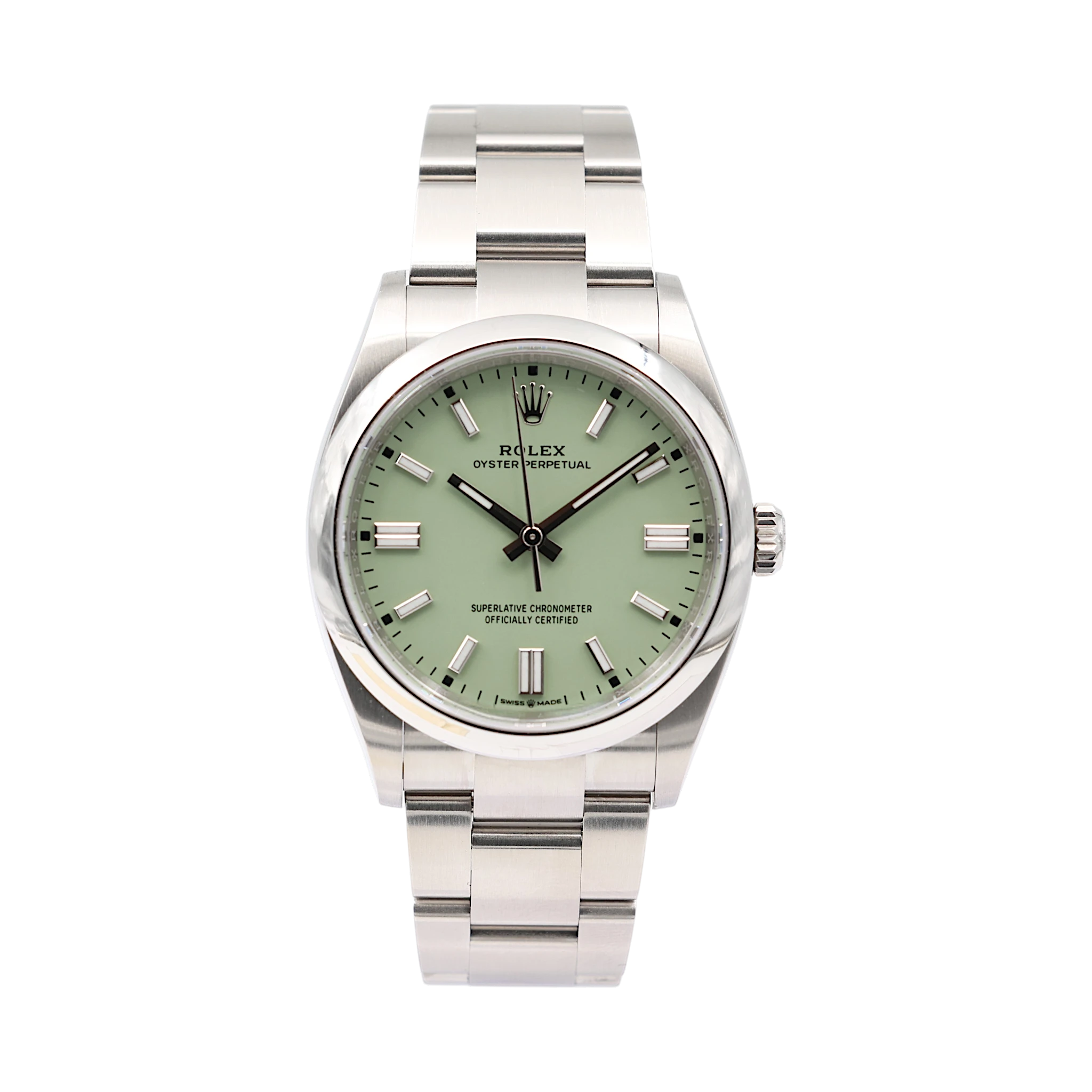 Rolex - Oyster Perpetual - Pistachio Dial - 126000 - 2025