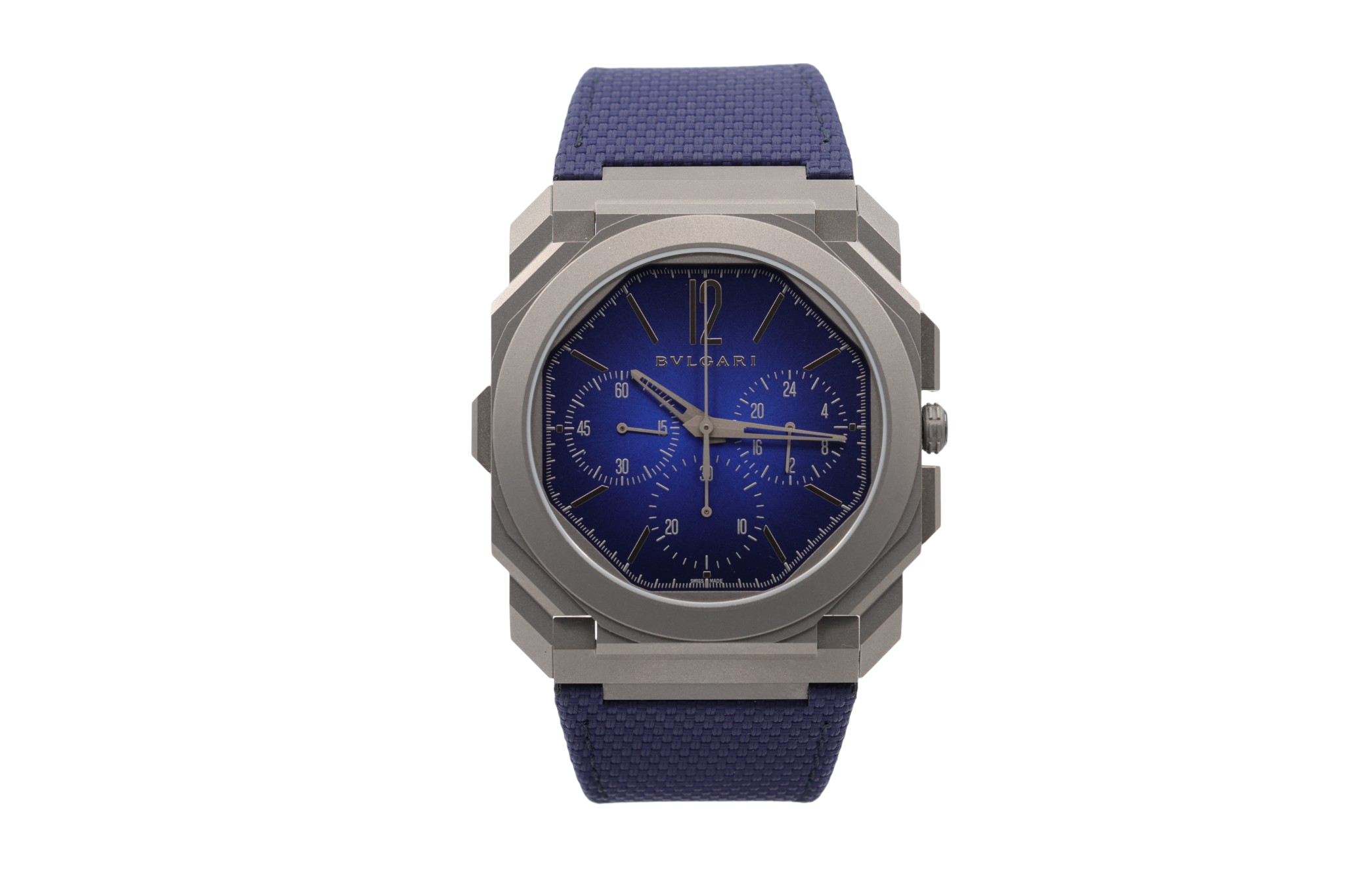 Bulgari - Octo Finissimo Chronograph GMT - "Yoshida Blue" - 103889 - 2025