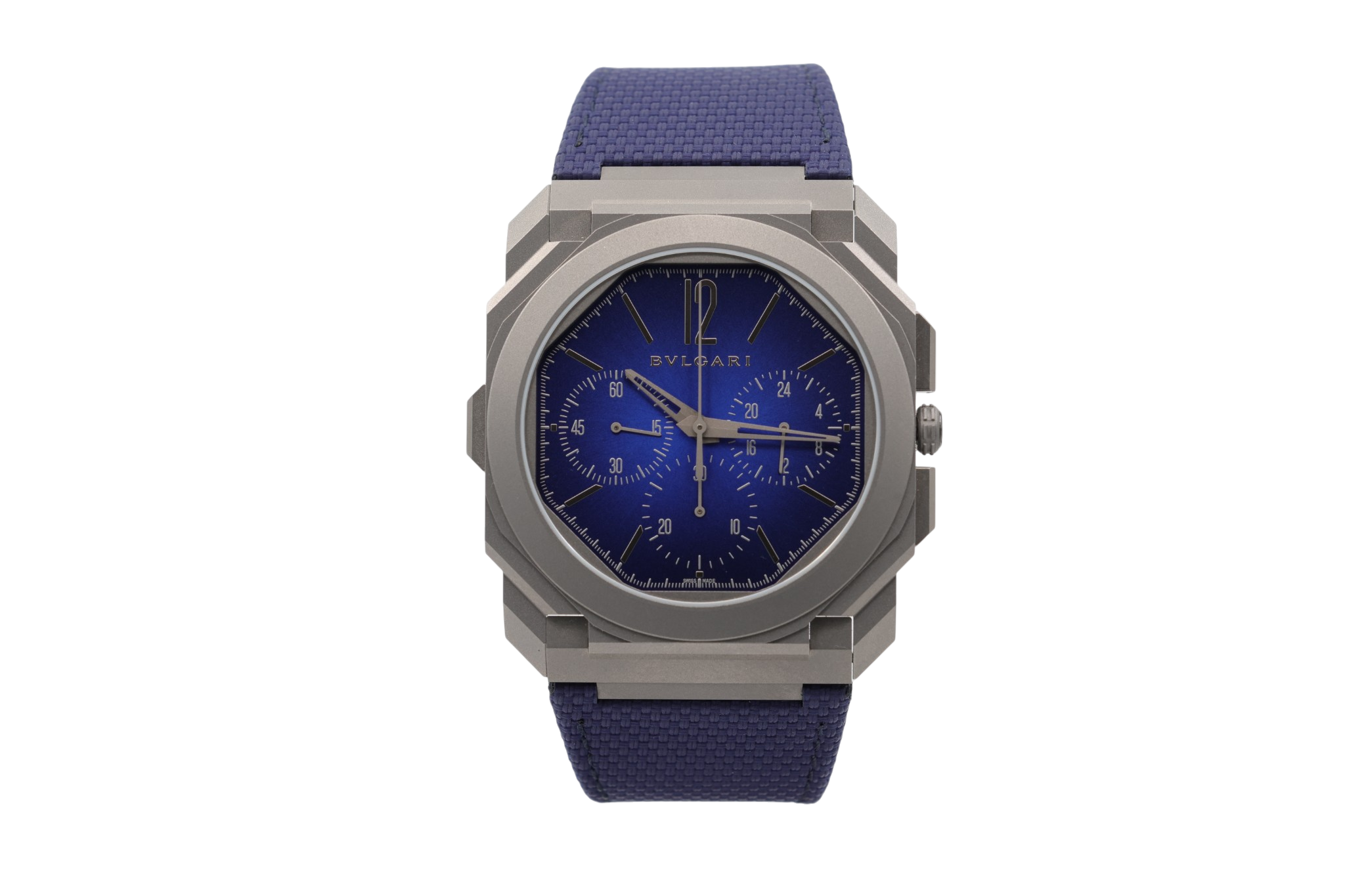 Bulgari - Octo Finissimo Chronograph GMT - "Yoshida Blue" - 103889 - 2025