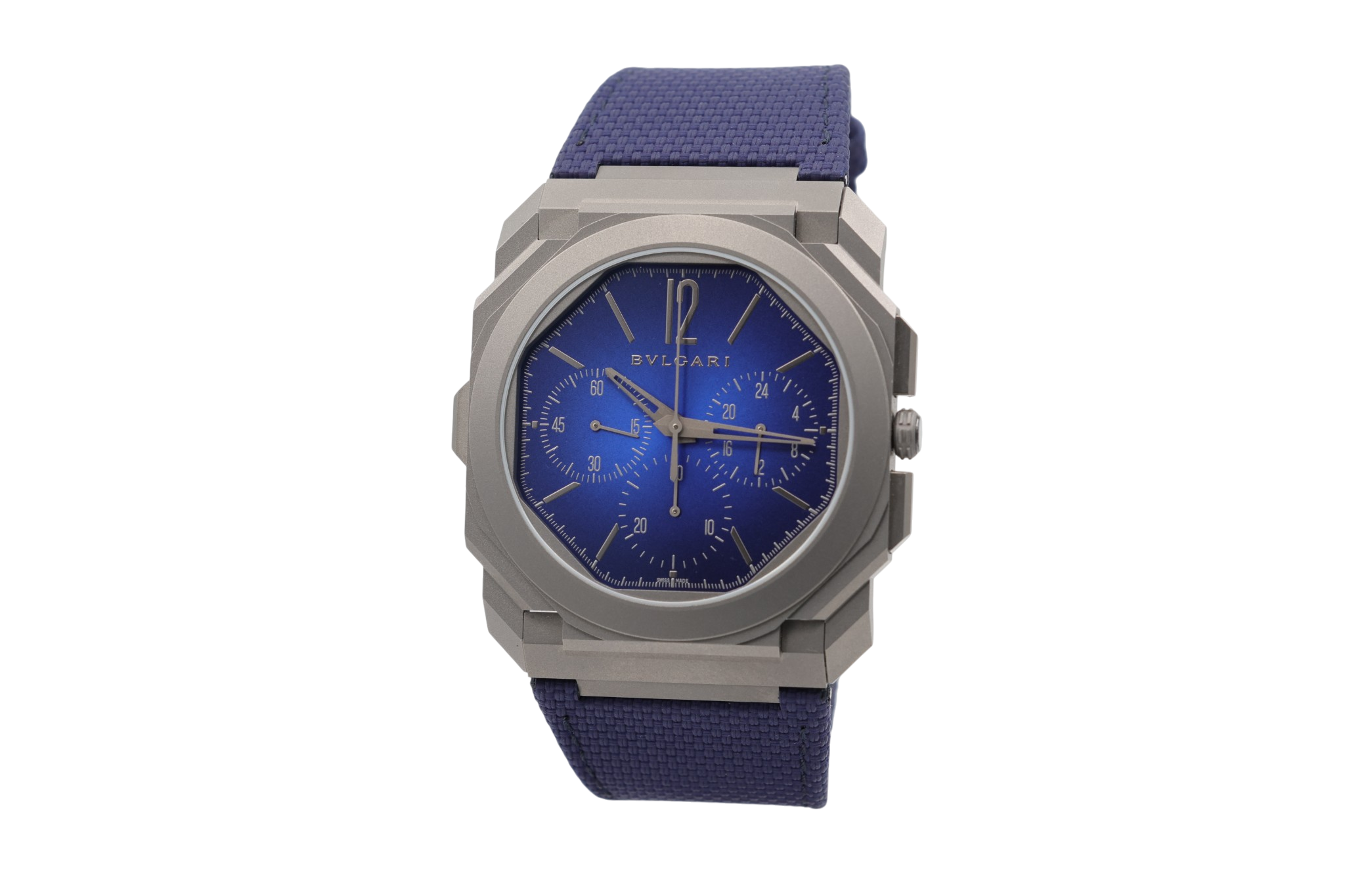 Bulgari - Octo Finissimo Chronograph GMT - "Yoshida Blue" - 103889 - 2025