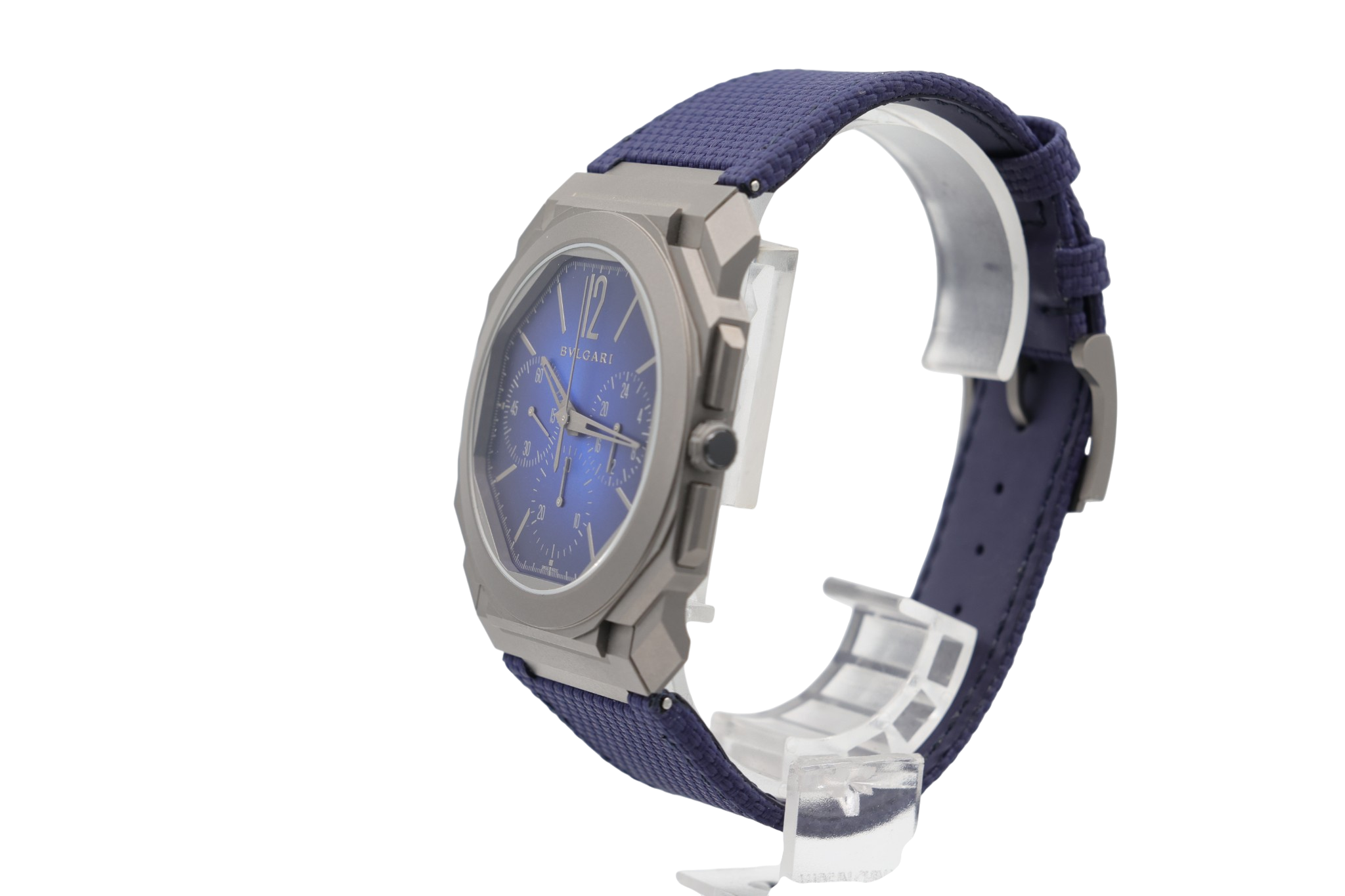 Bulgari - Octo Finissimo Chronograph GMT - "Yoshida Blue" - 103889 - 2025