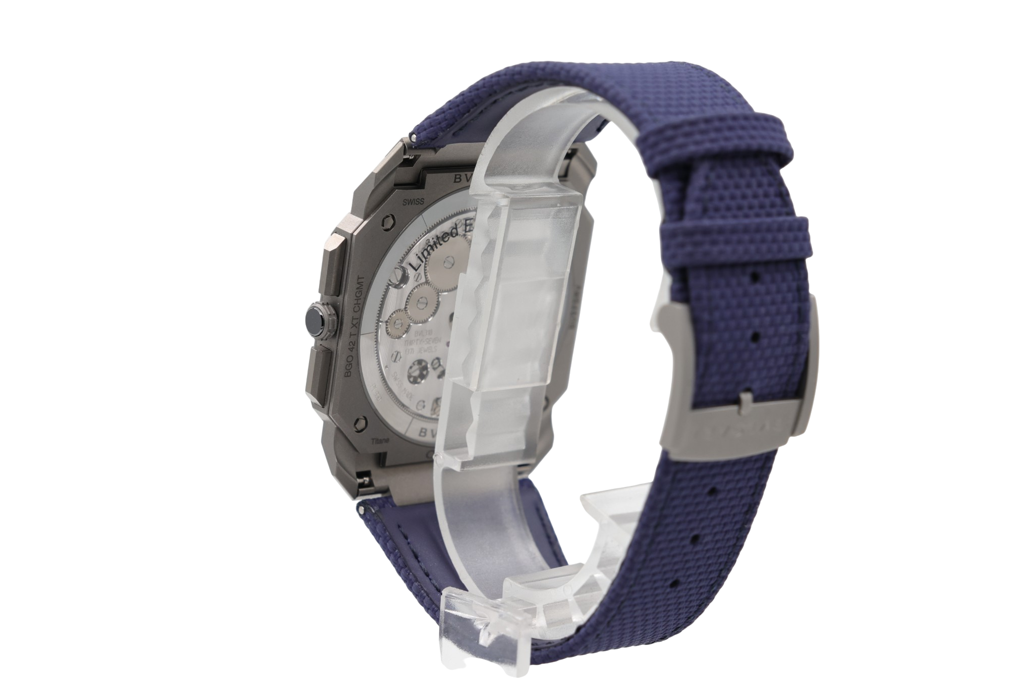 Bulgari - Octo Finissimo Chronograph GMT - "Yoshida Blue" - 103889 - 2025