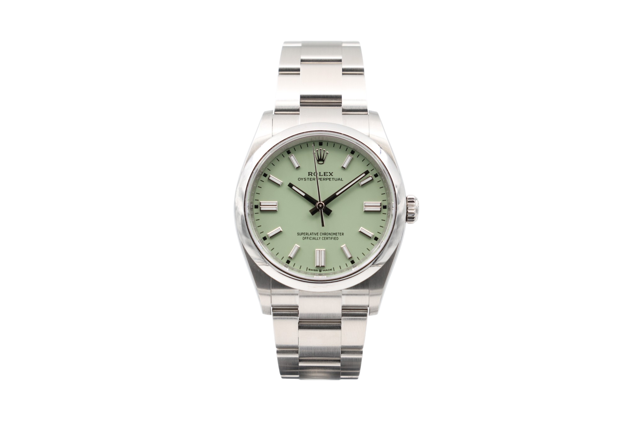 Rolex - Oyster Perpetual - Pistachio Dial - 126000 - 2025