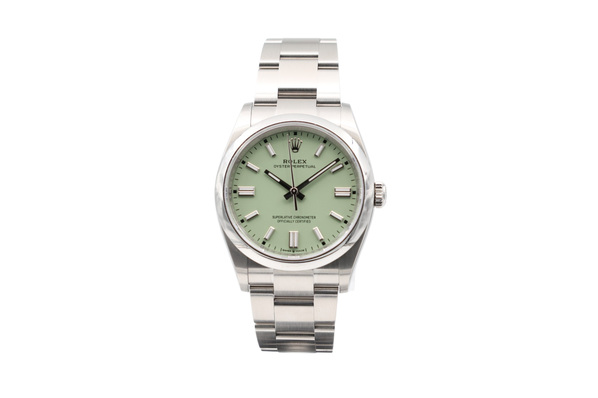 Rolex - Oyster Perpetual - Pistachio Dial - 126000 - 2025