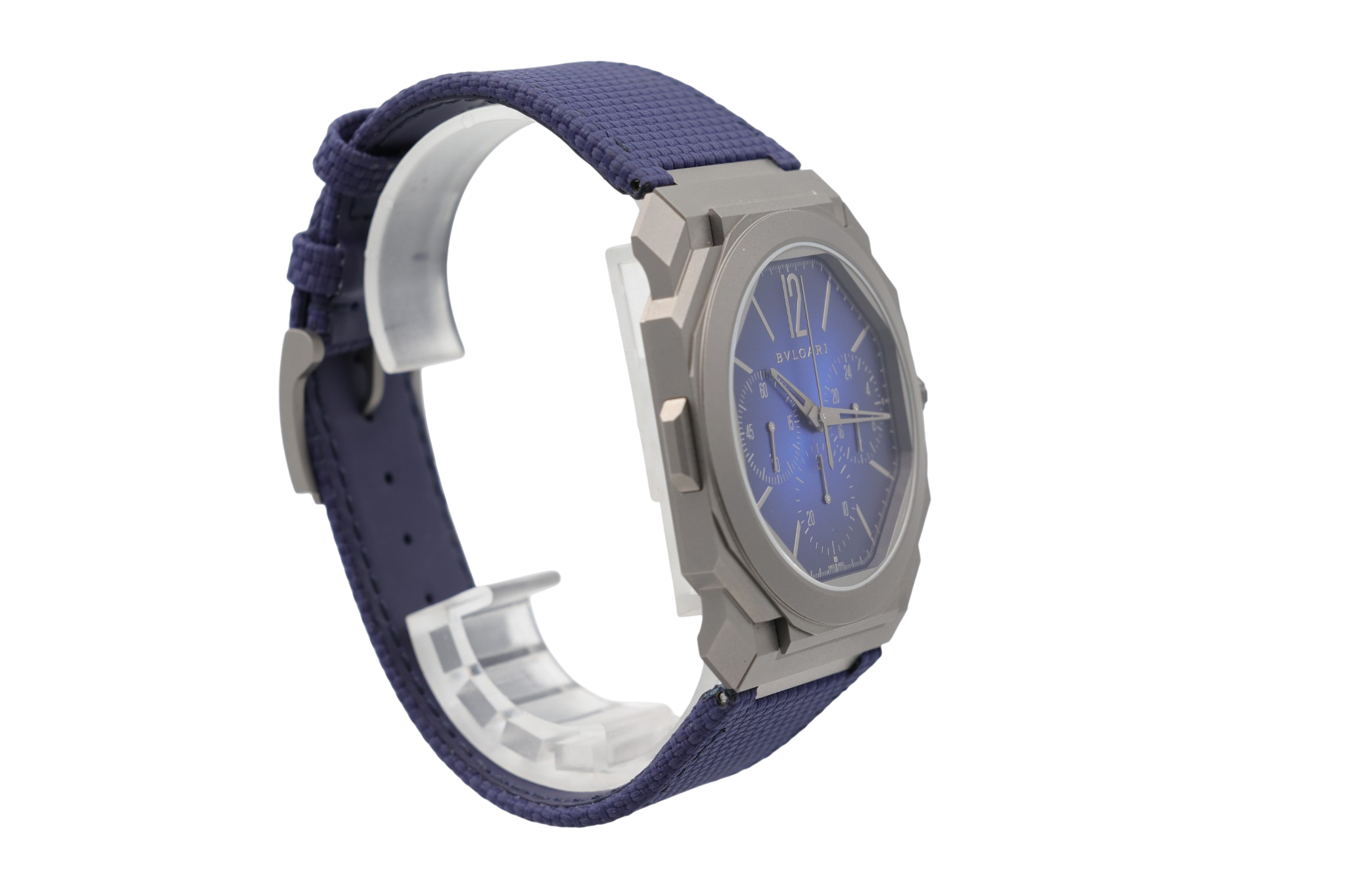 Bulgari - Octo Finissimo Chronograph GMT - "Yoshida Blue" - 103889 - 2025