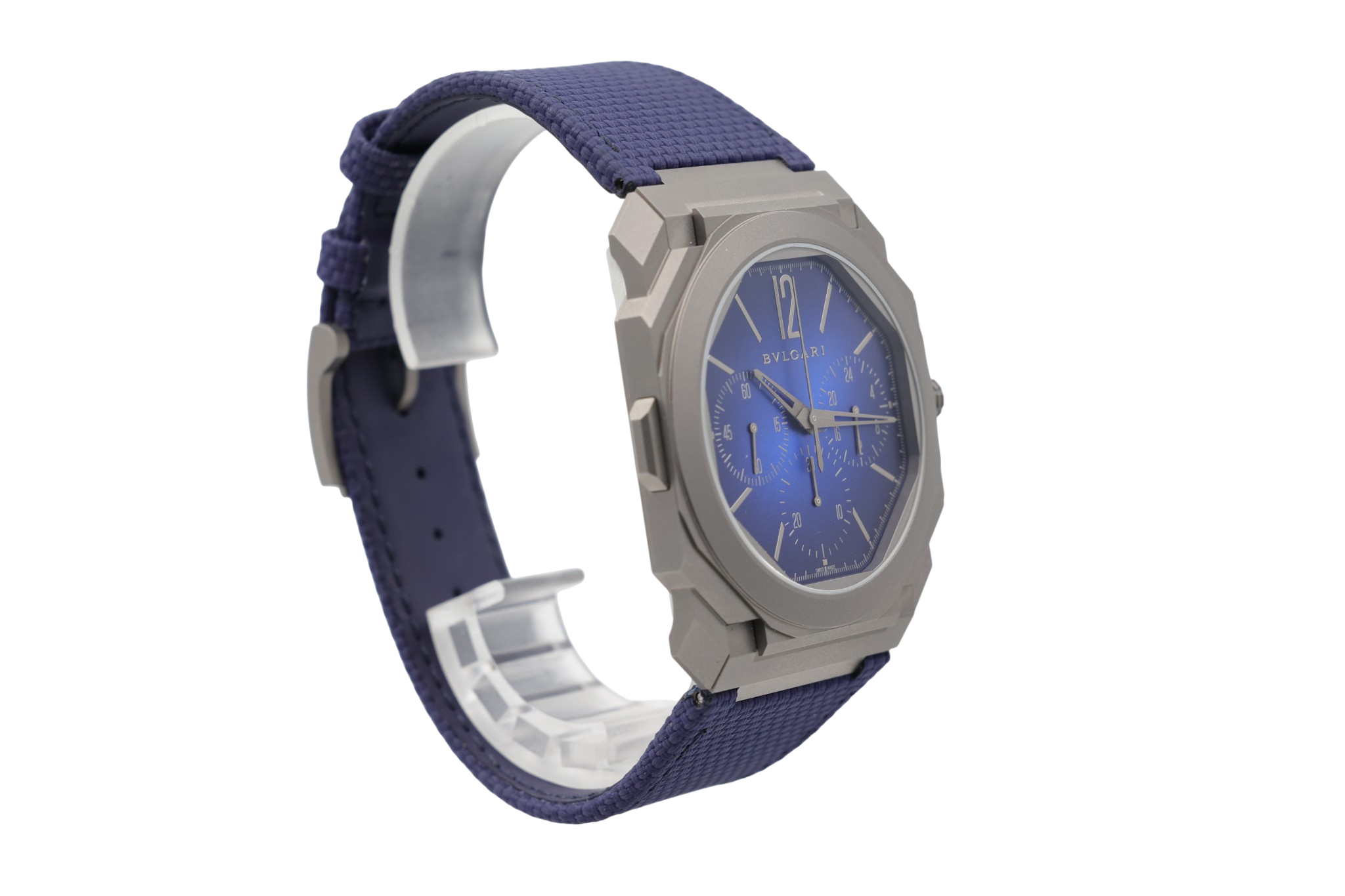 Bulgari - Octo Finissimo Chronograph GMT - "Yoshida Blue" - 103889 - 2025