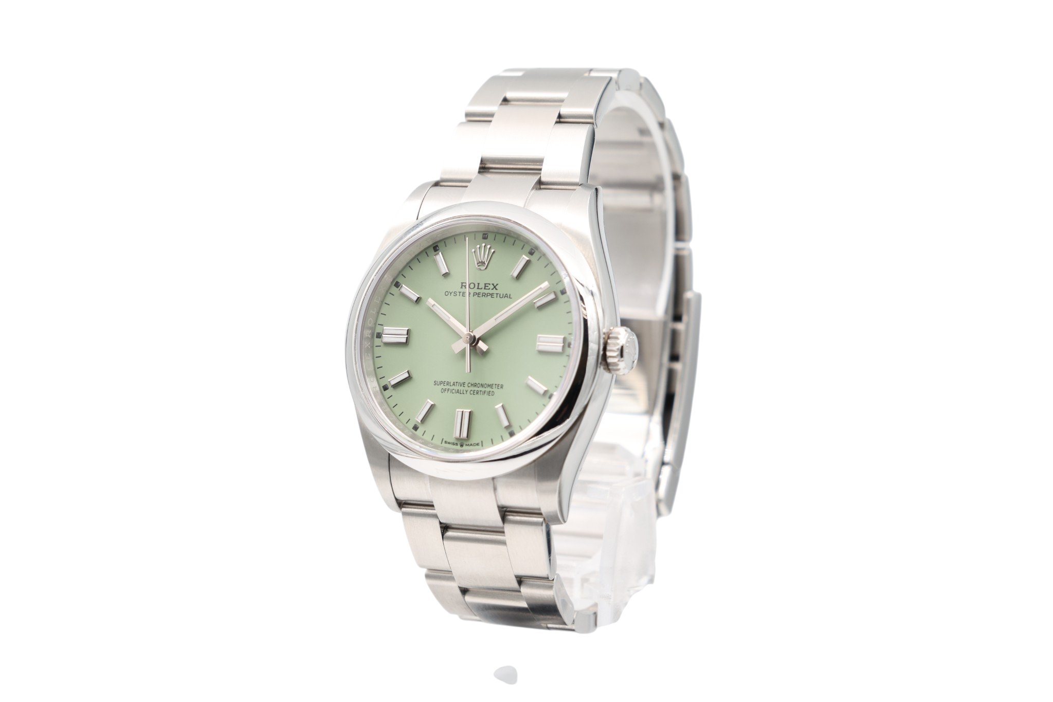 Rolex - Oyster Perpetual - Pistachio Dial - 126000 - 2025