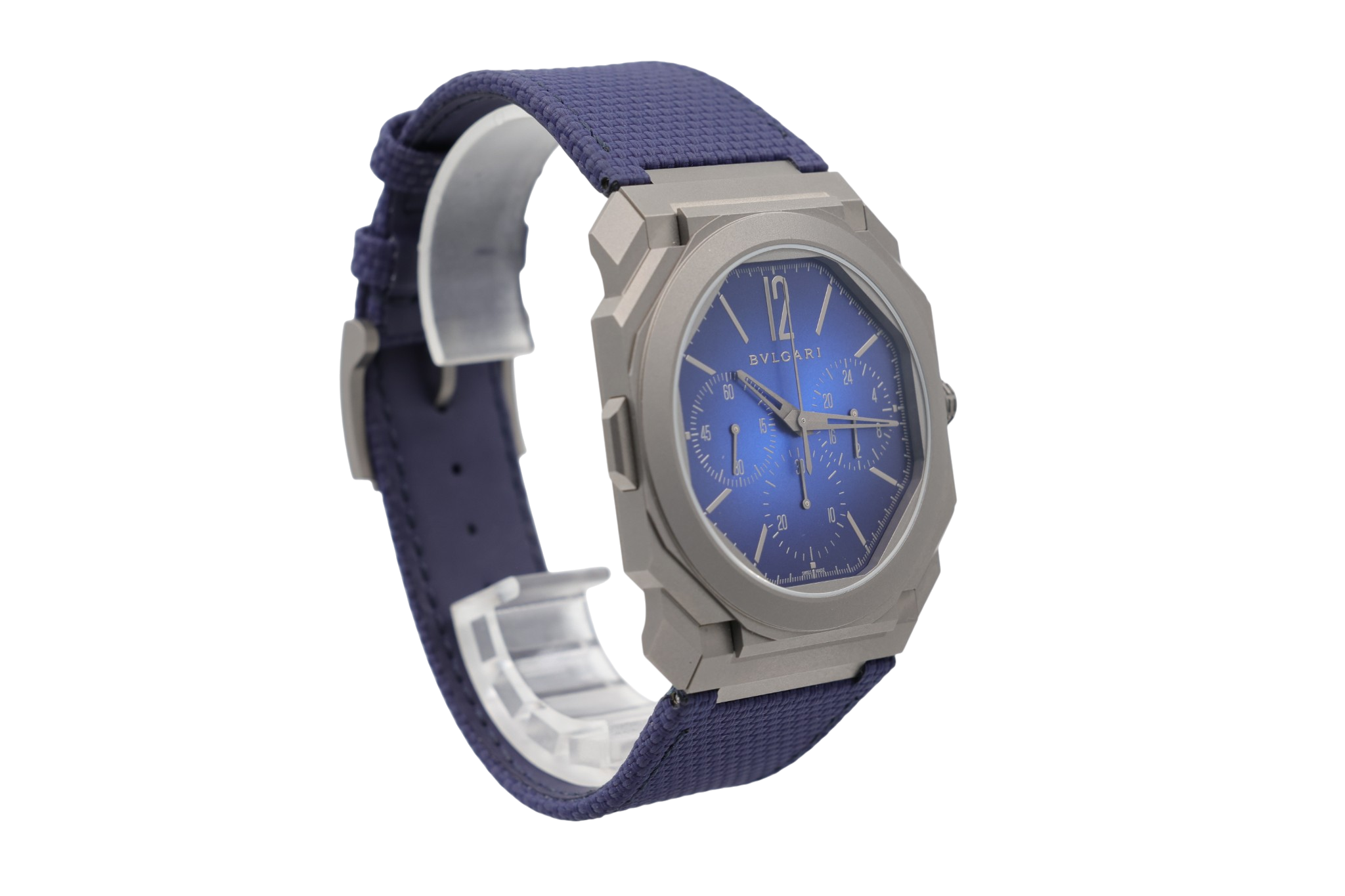 Bulgari - Octo Finissimo Chronograph GMT - "Yoshida Blue" - 103889 - 2025