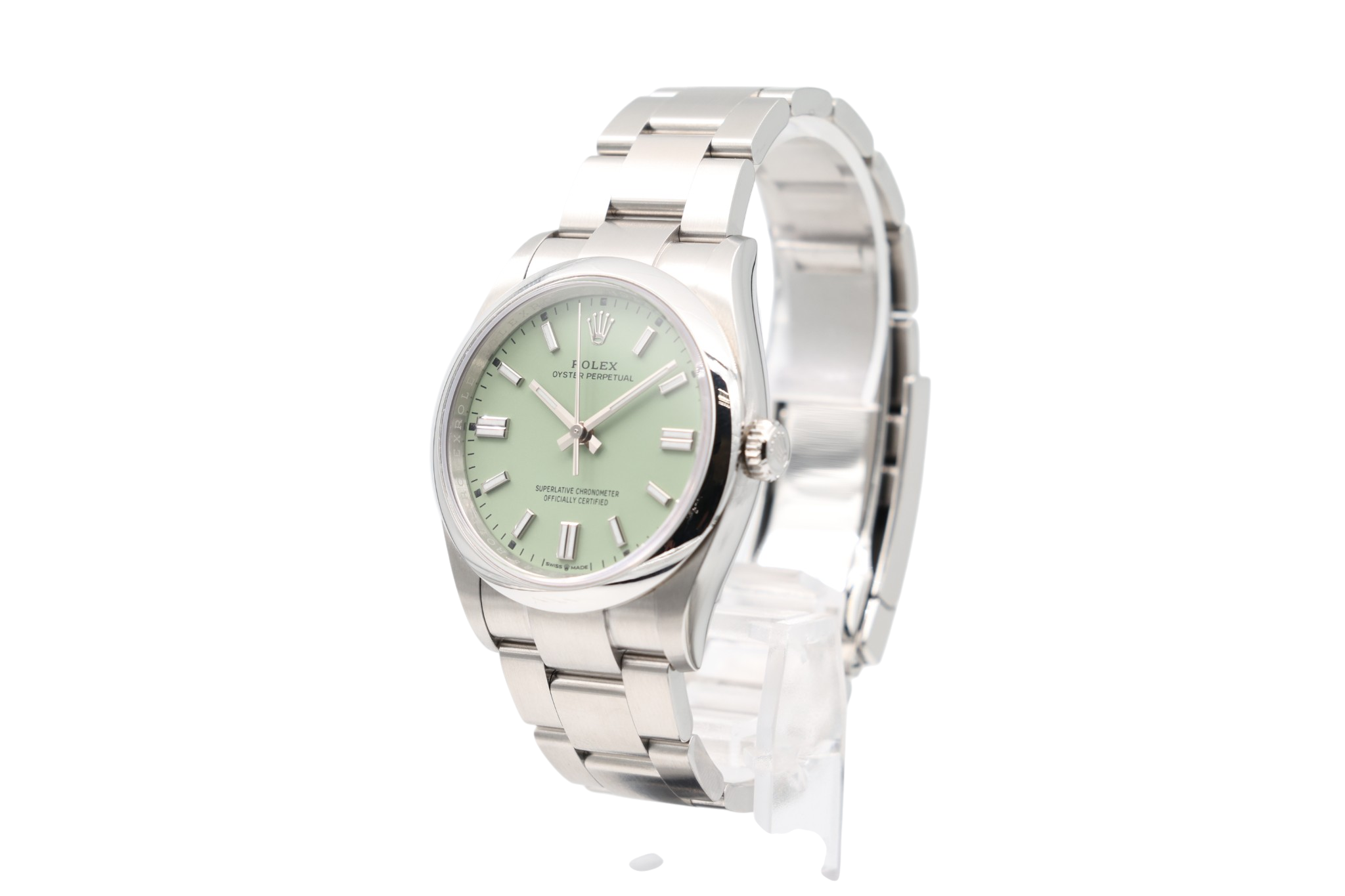 Rolex - Oyster Perpetual - Pistachio Dial - 126000 - 2025