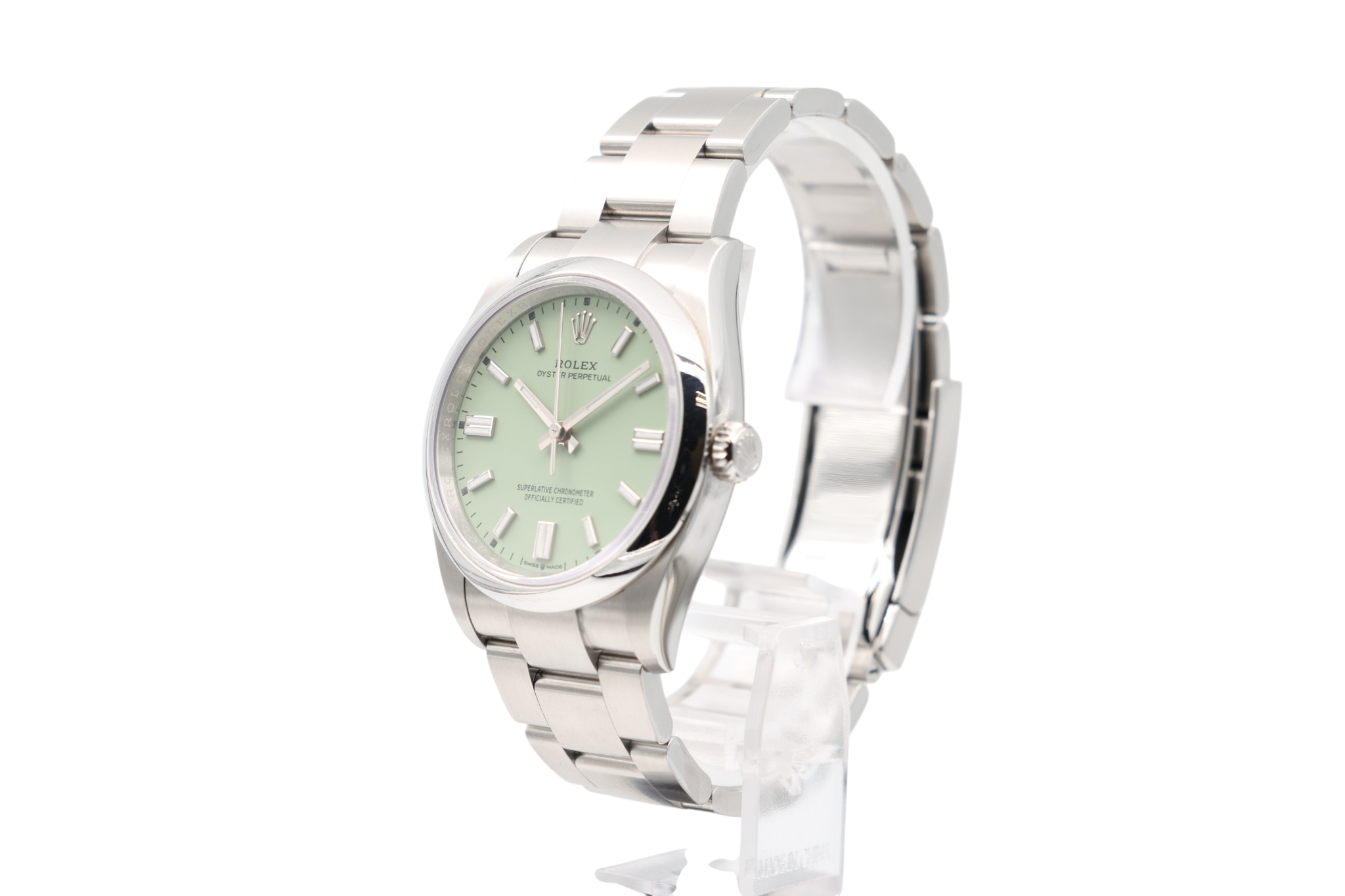Rolex - Oyster Perpetual - Pistachio Dial - 126000 - 2025
