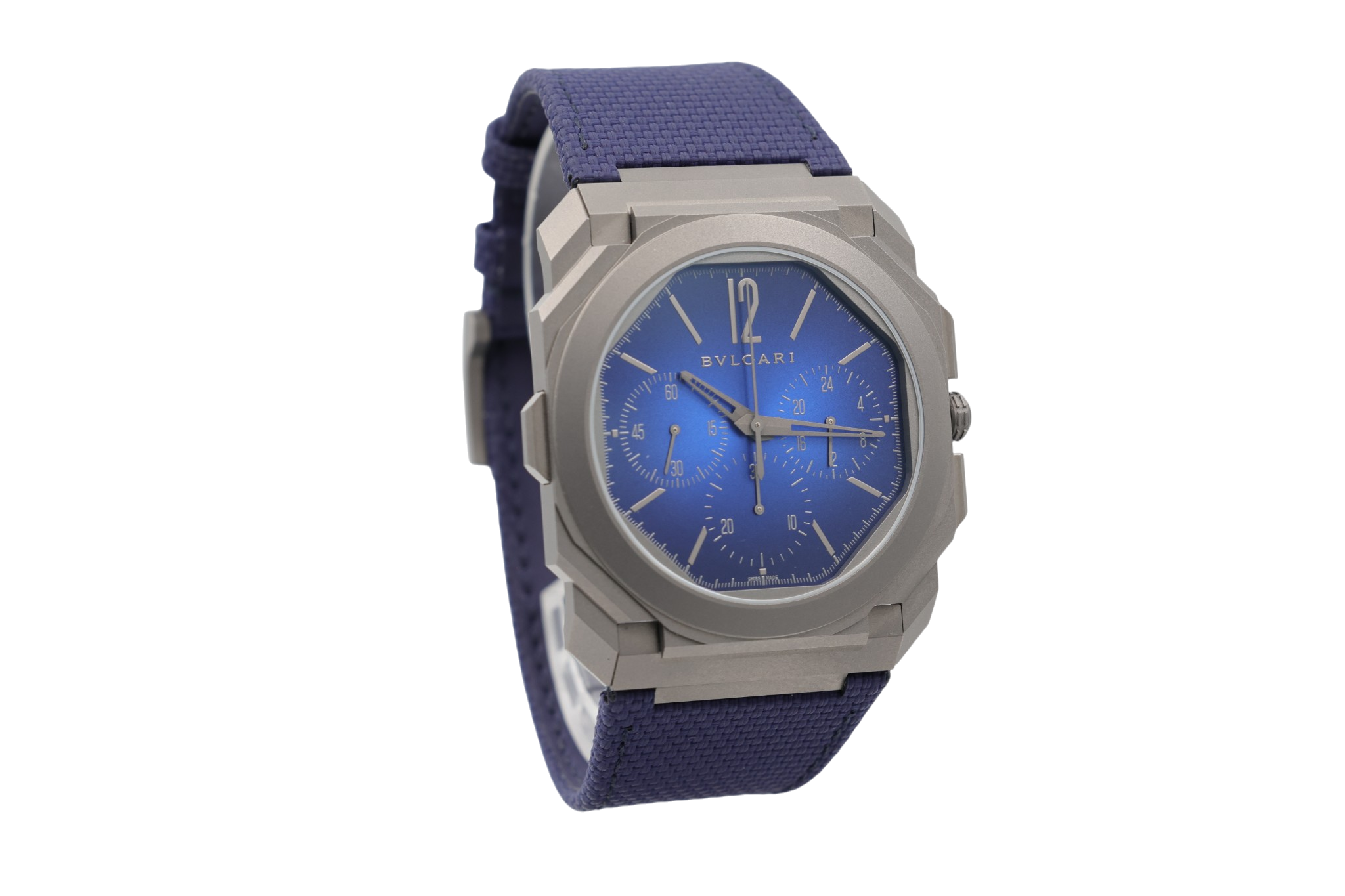 Bulgari - Octo Finissimo Chronograph GMT - "Yoshida Blue" - 103889 - 2025