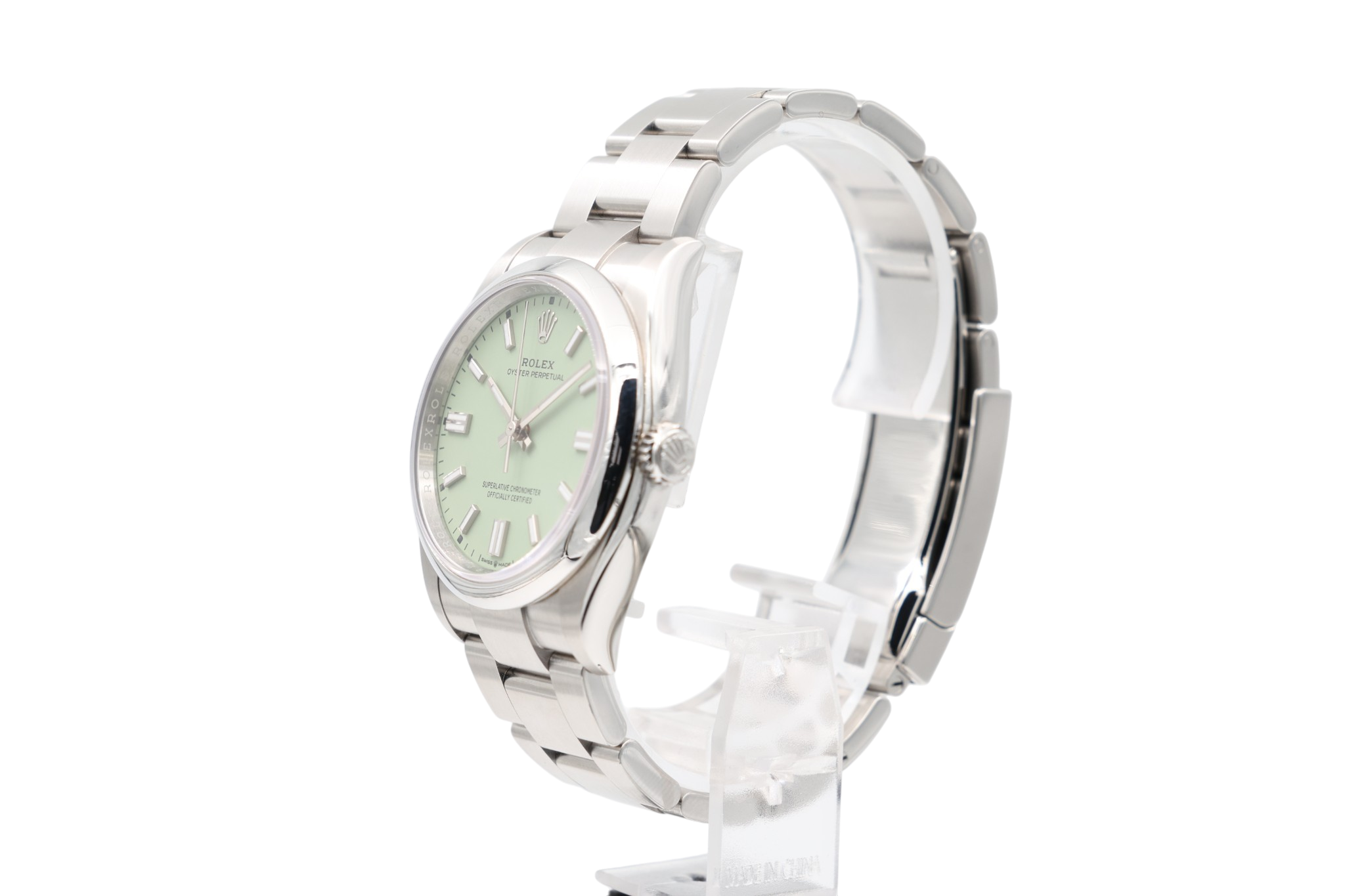 Rolex - Oyster Perpetual - Pistachio Dial - 126000 - 2025