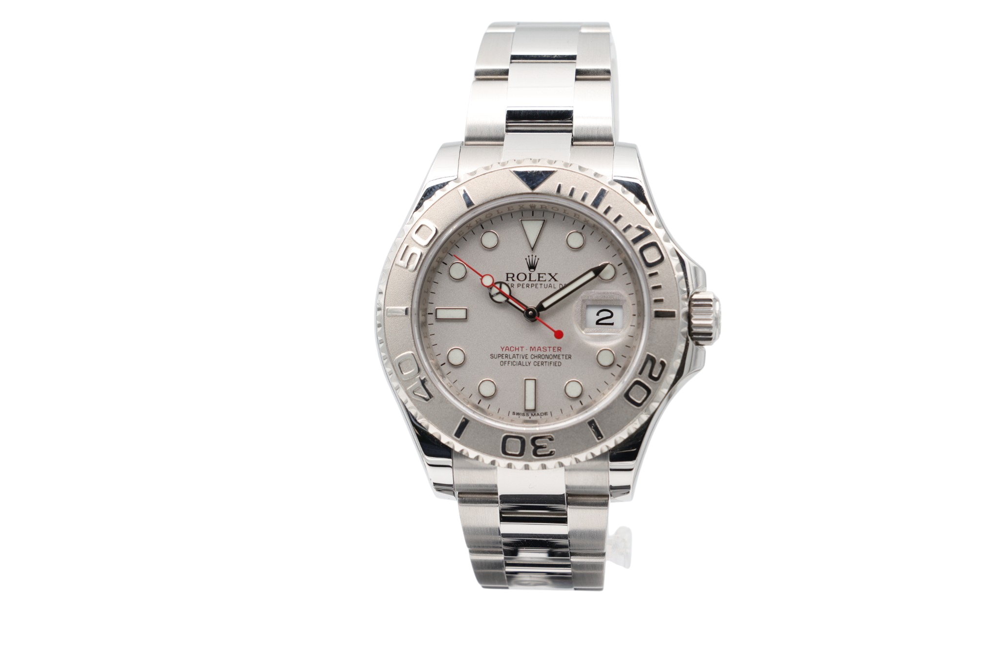 Rolex - Yacht-Master - Platinum Dial - 116622