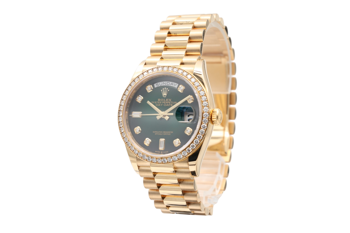 Rolex - Day-Date 36 – Green Ombre – 128348RBR – 2020