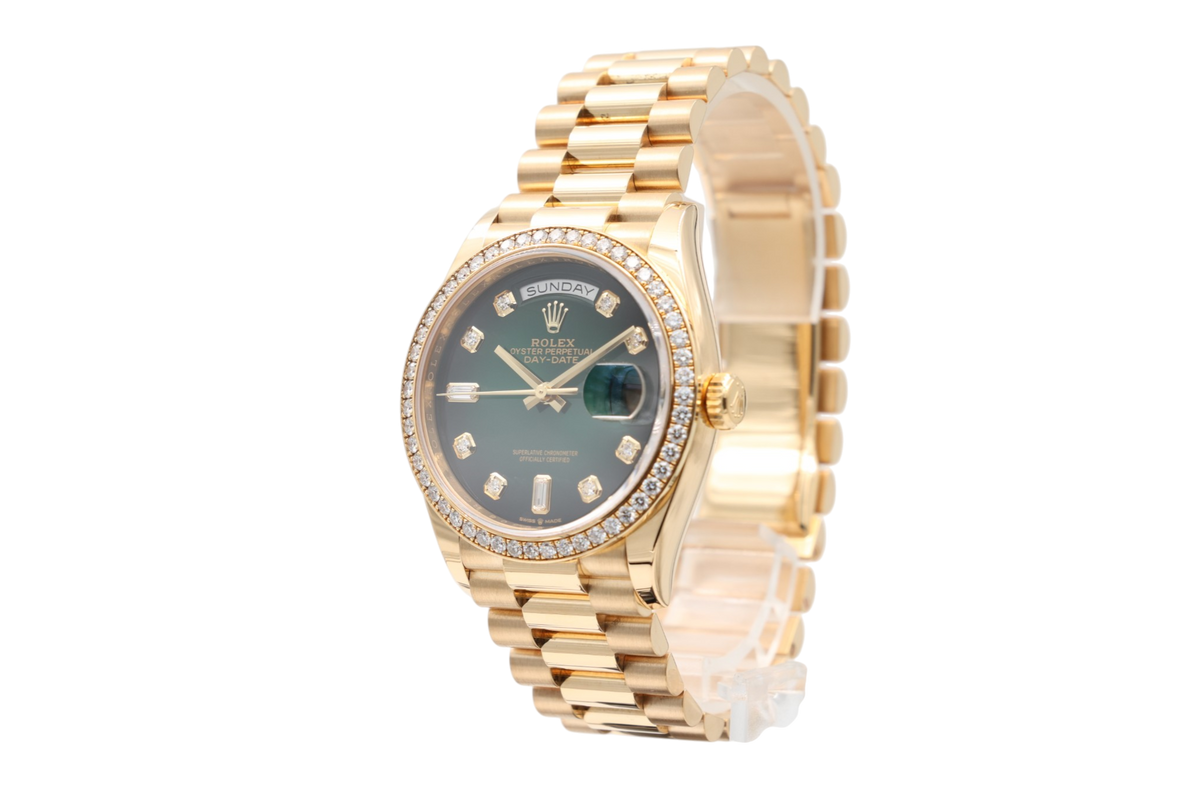 Rolex - Day-Date 36 – Green Ombre – 128348RBR – 2020
