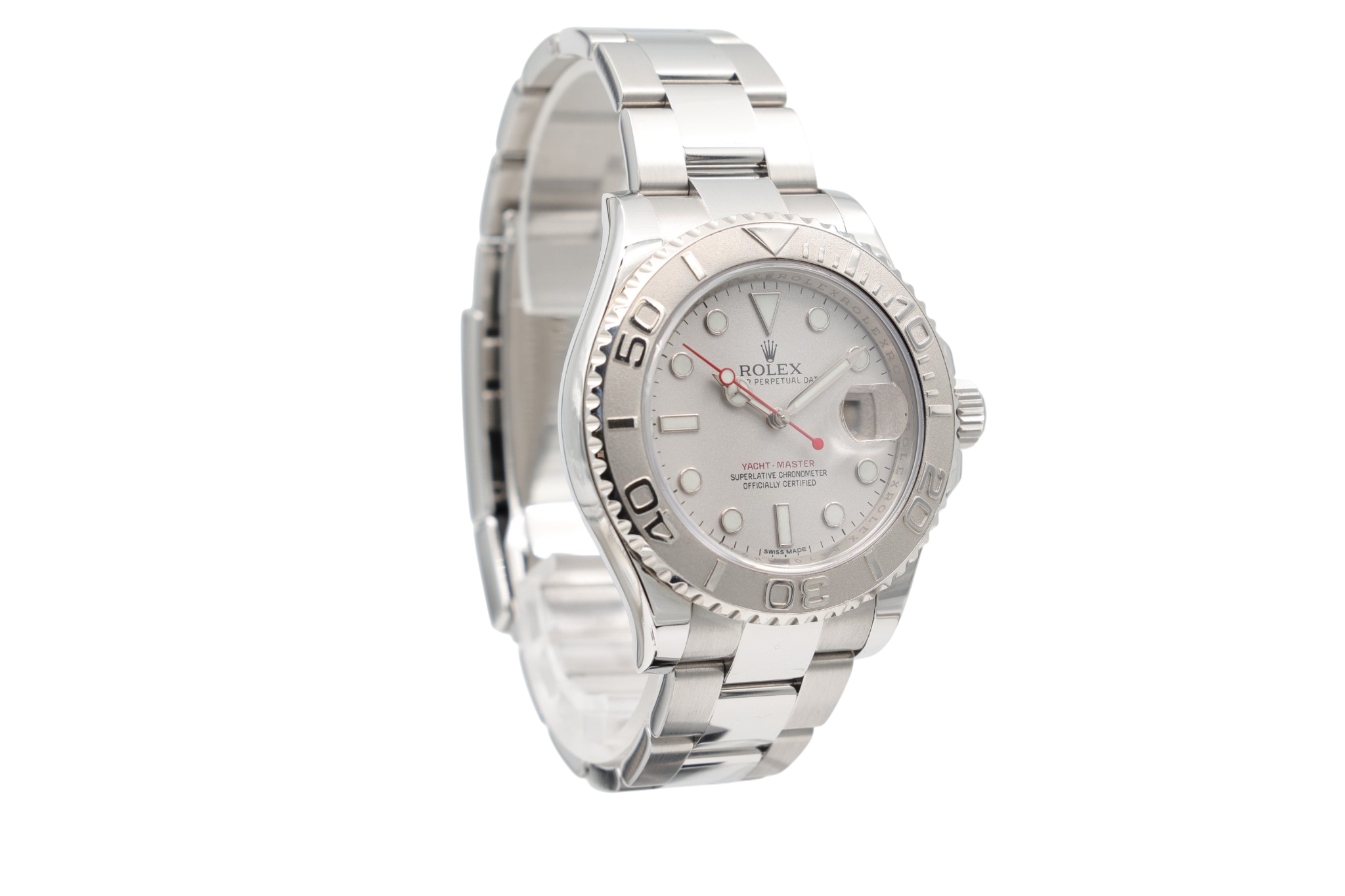 Rolex - Yacht-Master - Platinum Dial - 116622