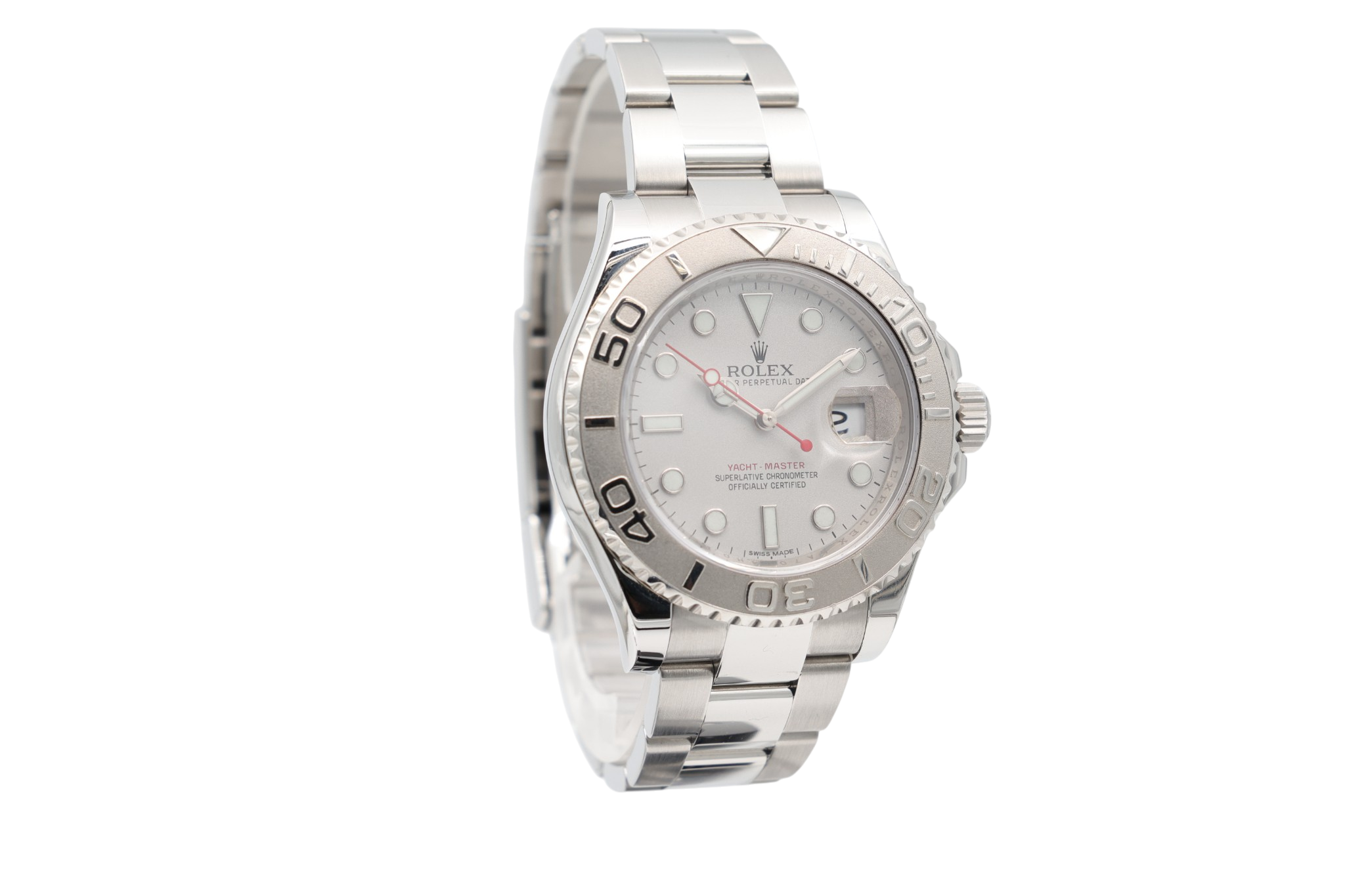 Rolex - Yacht-Master - Platinum Dial - 116622
