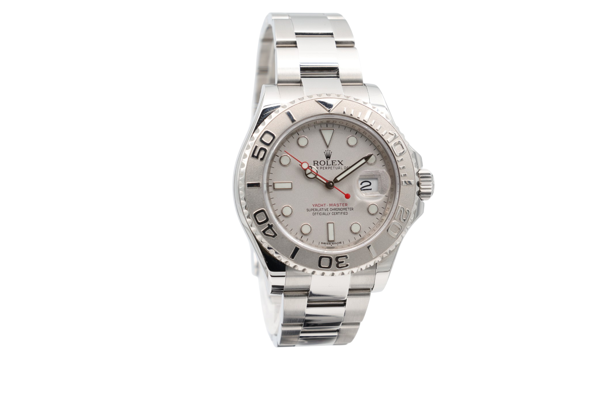 Rolex - Yacht-Master - Platinum Dial - 116622