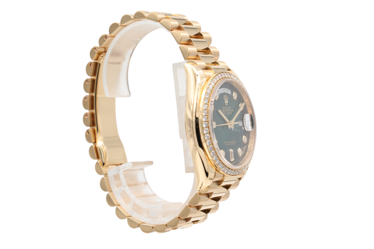 Rolex - Day-Date 36 – Green Ombre – 128348RBR – 2020