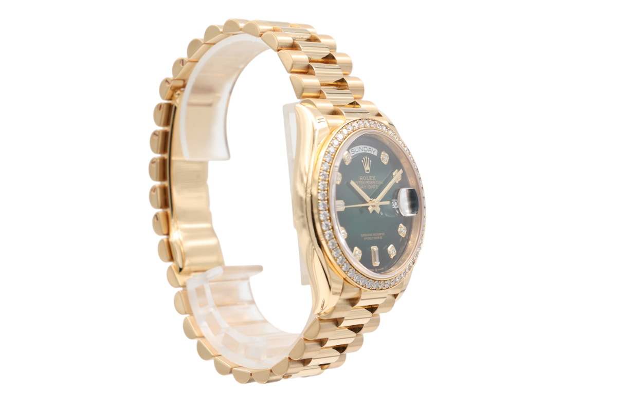 Rolex - Day-Date 36 – Green Ombre – 128348RBR – 2020